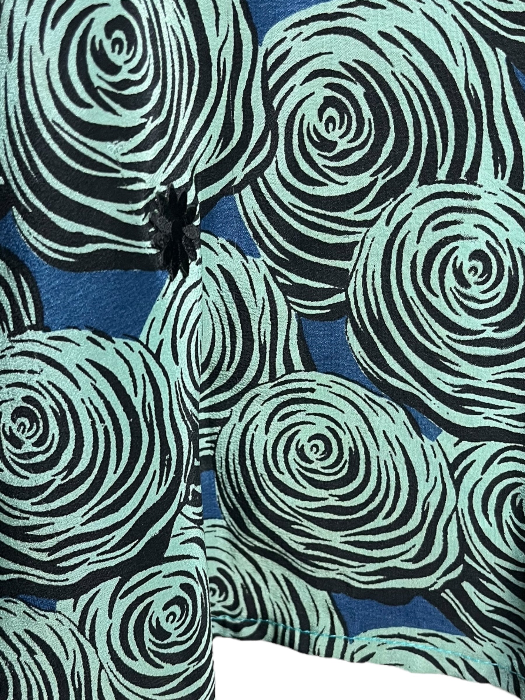 PRC7621 Pure Silk Wabi Sabi Capelet Poncho