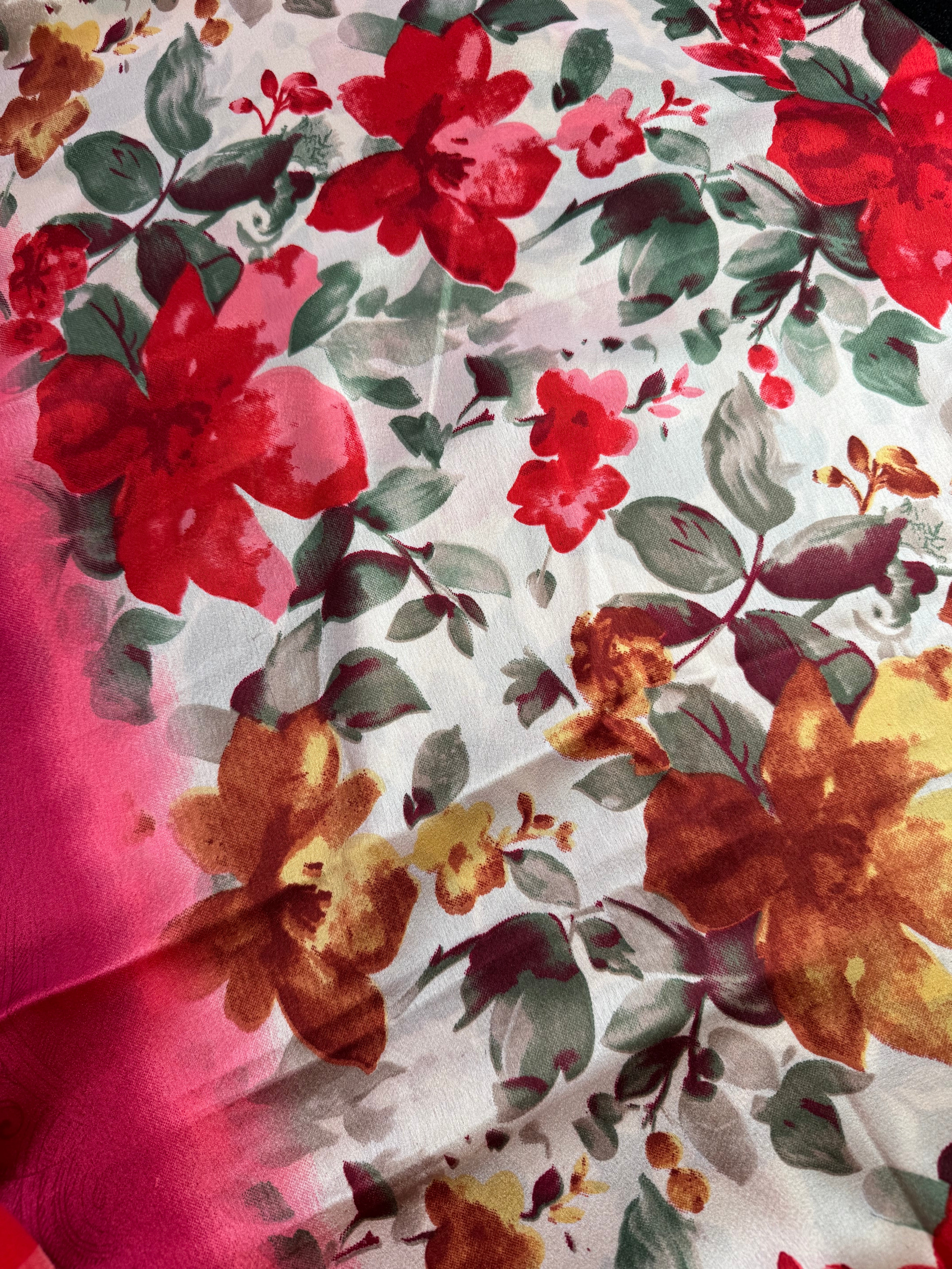 Garden Upcycled Pure Silk Satin Pillowcase