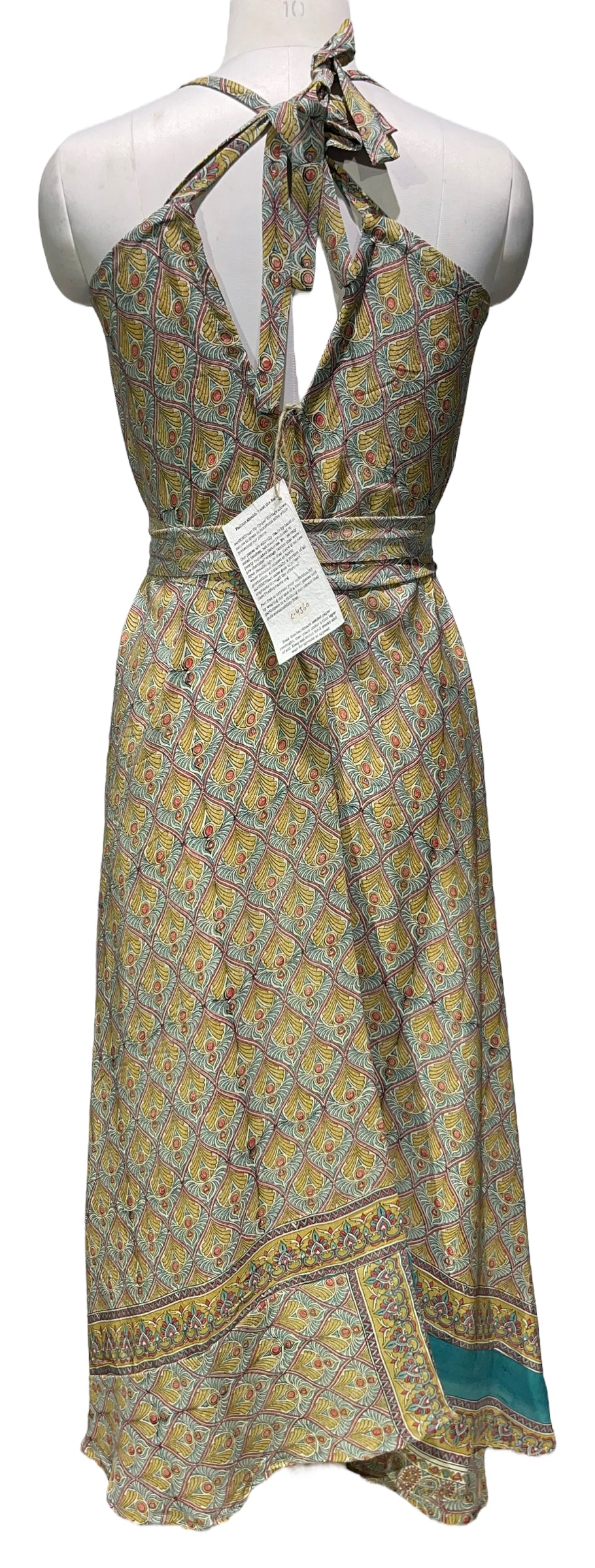 PRC4360 Nirvana Pure Silk Maxi Dress with Belt