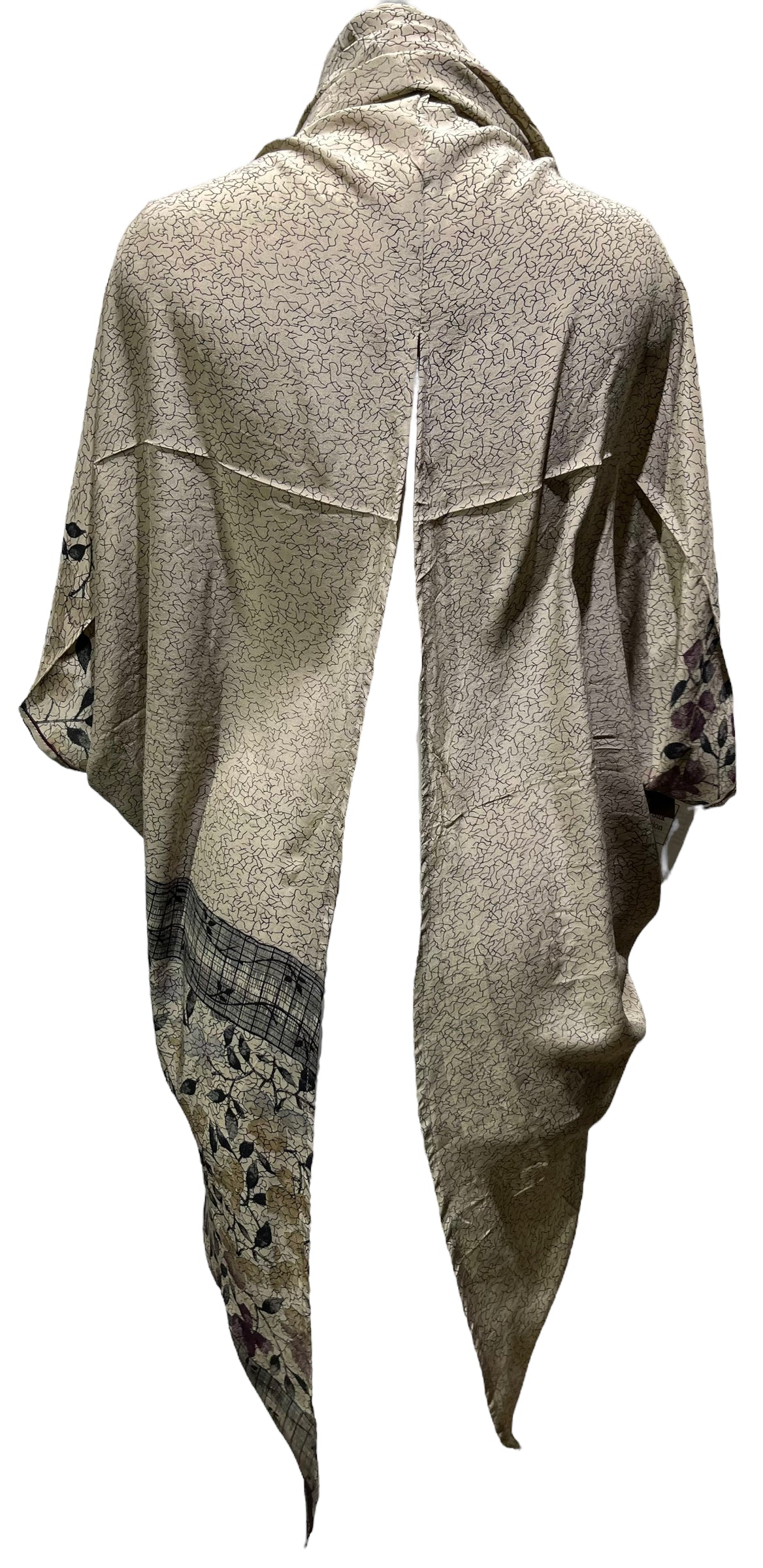 PRC4646 Wabi Sabi Pure Silk Cardigan