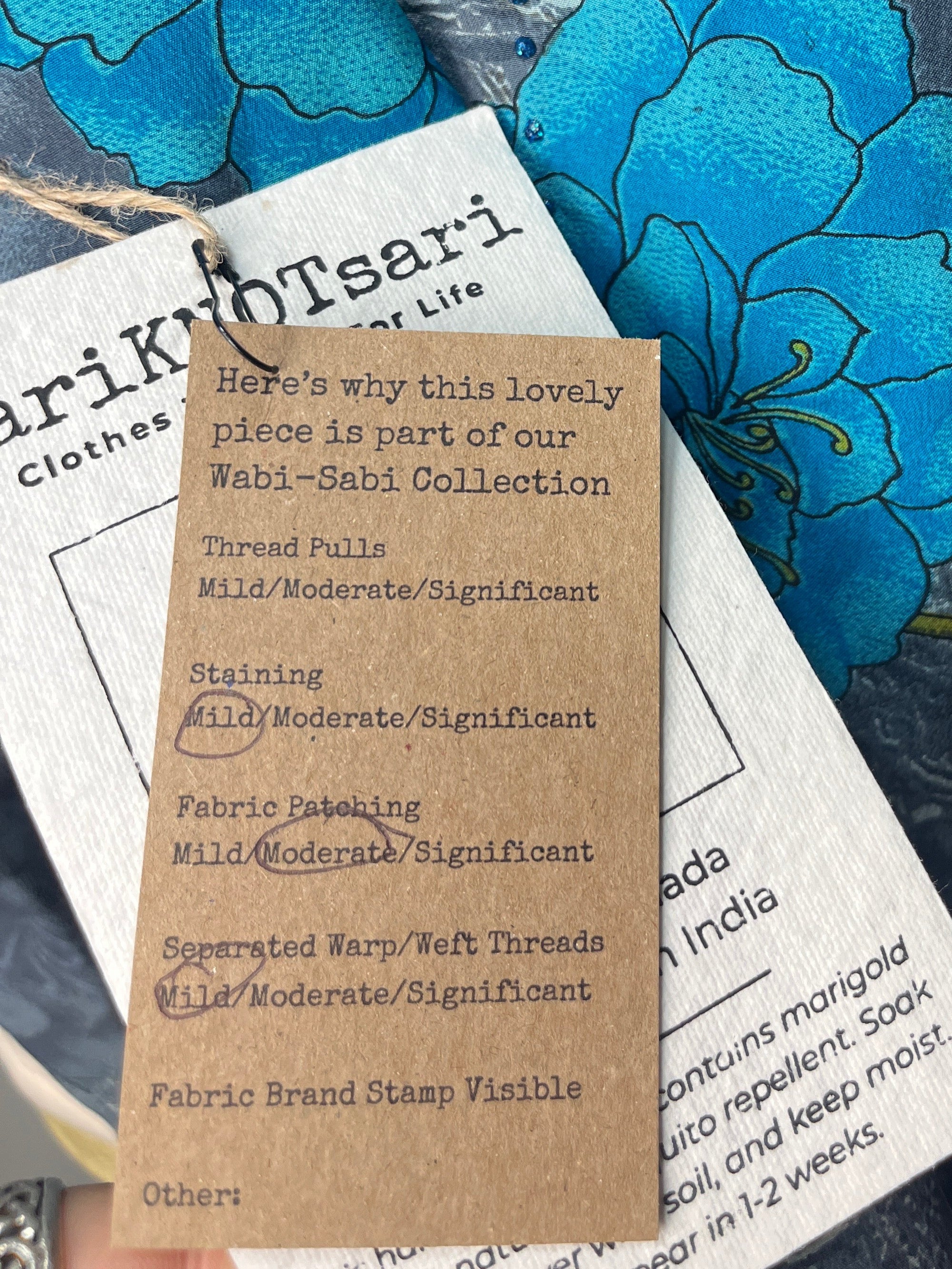 PRC7282 Wabi Sabi Pure Silk Waterfall Top