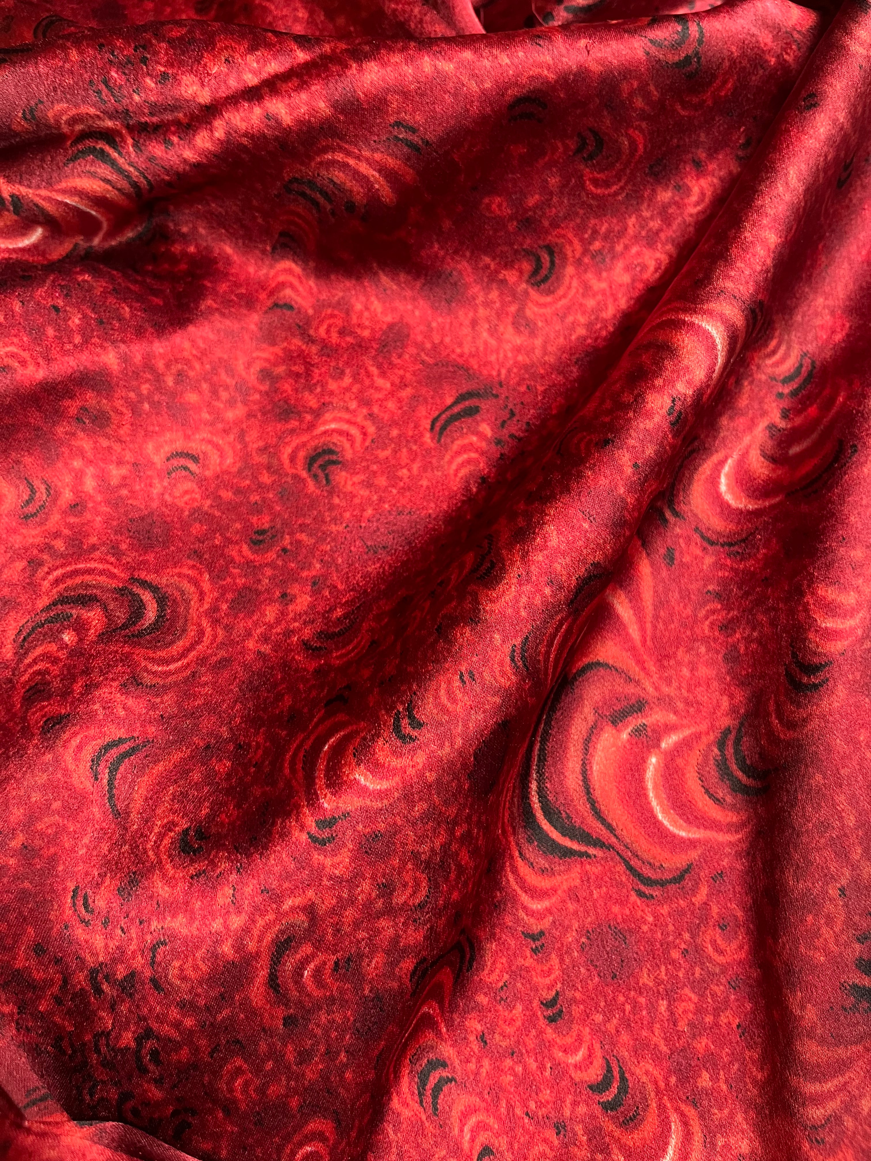 Cardinal Upcycled Pure Silk Satin Pillowcase