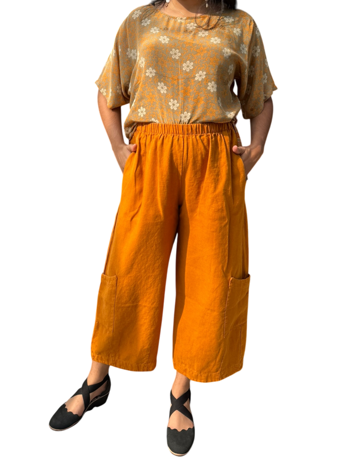 IN STOCK YERA Fall 2026 Bryn Walker Heavy Linen Casbah Pant