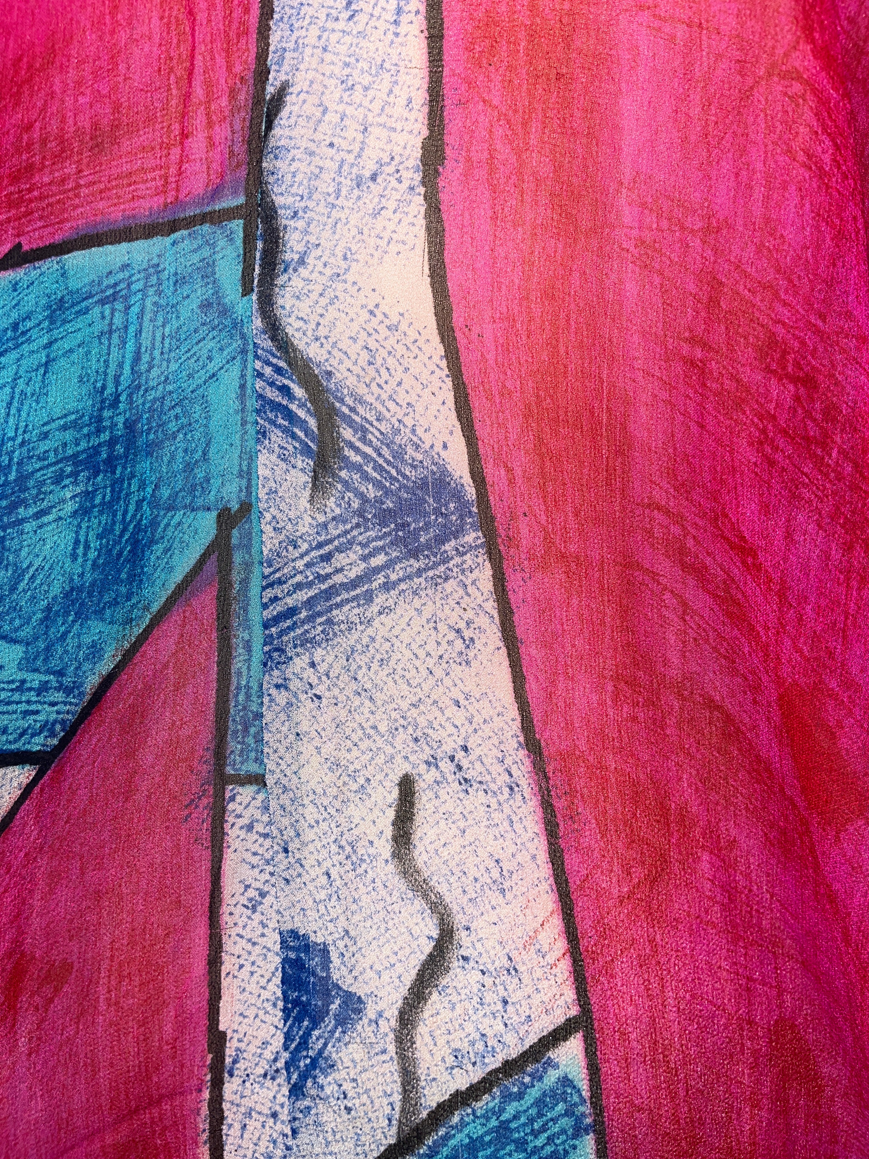 PRG7270 Sheer Wabi Sabi Pure Silk Waterfall Top