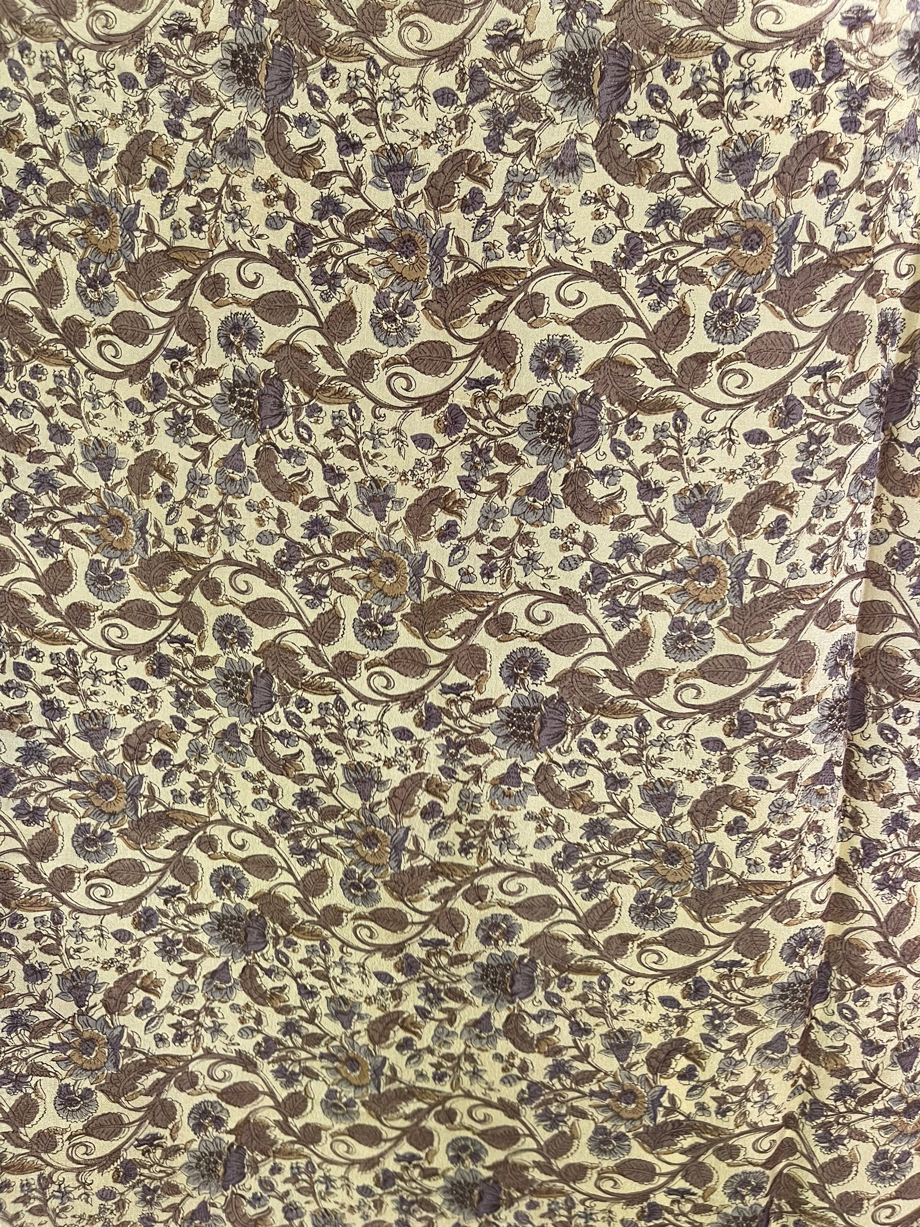 LADY LUCK PRC6067 Avatar Pure Silk Short Kaftan Tunic without Slits