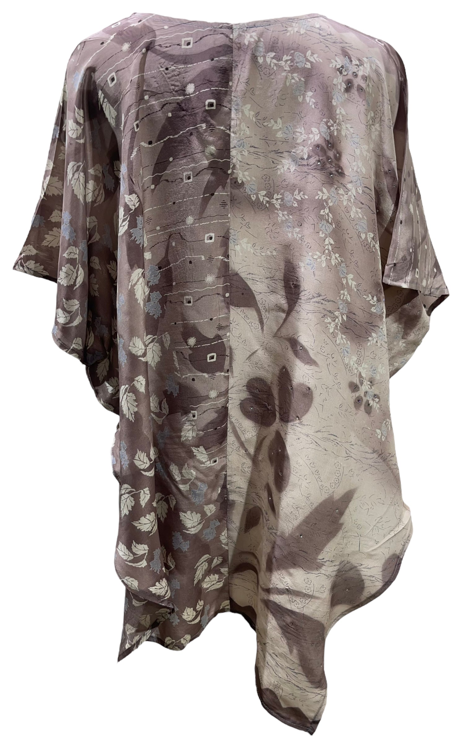 PRC5696 Wabi Sabi Pure Silk Waterfall Top