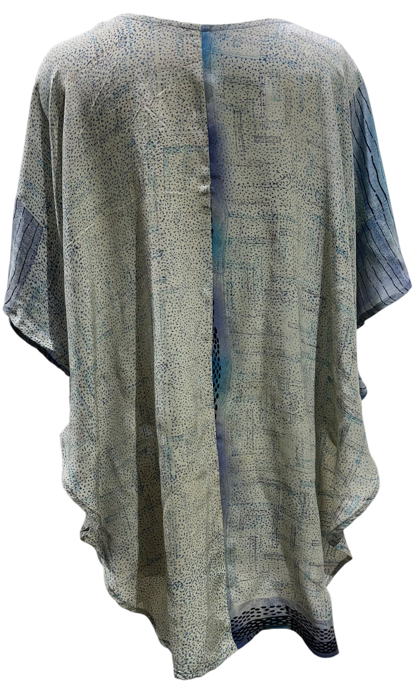 PRC5686 Wabi Sabi Pure Silk Waterfall Top