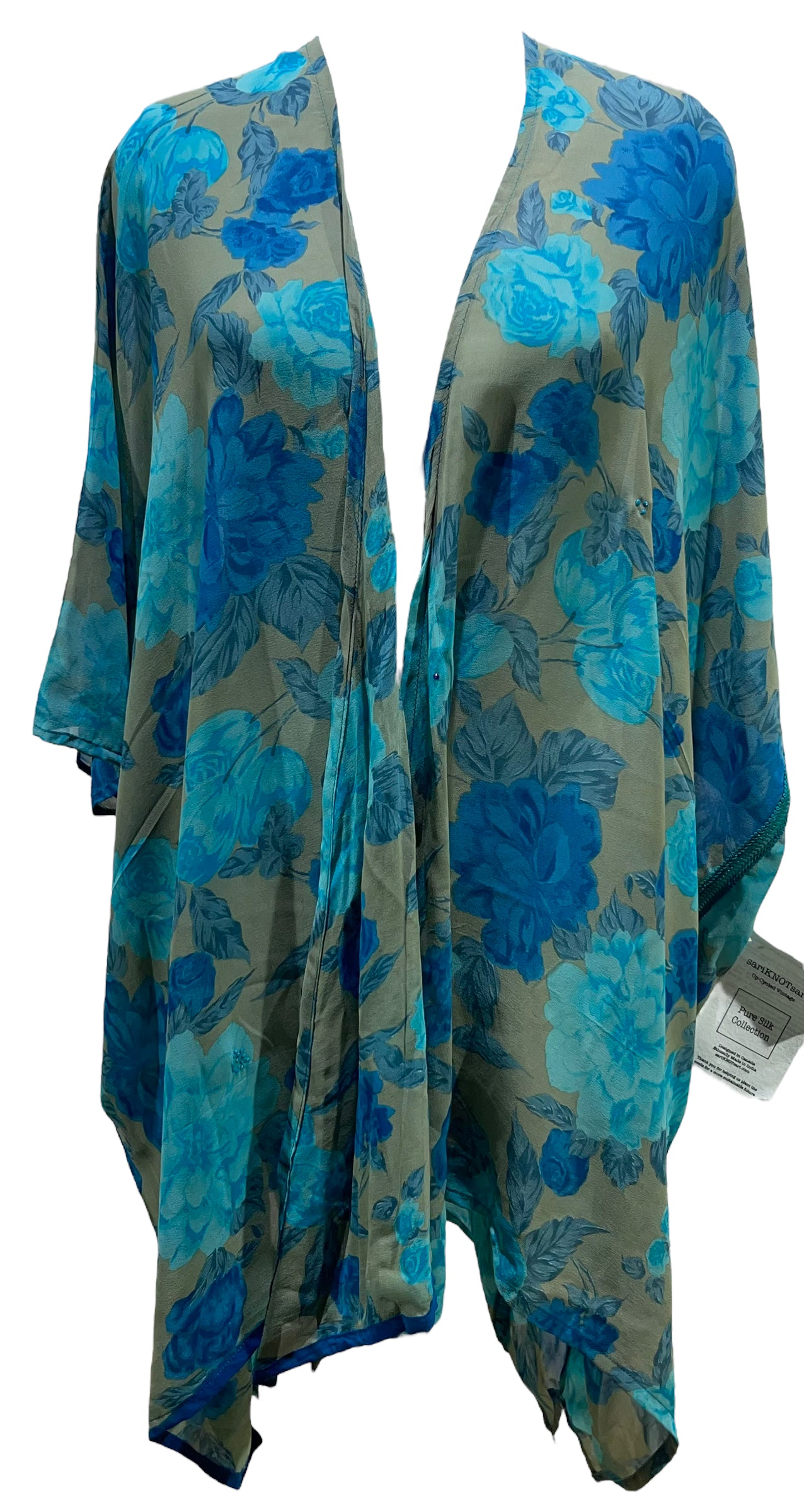 PRG5240 Sheer Avatar Pure Silk Cardigan