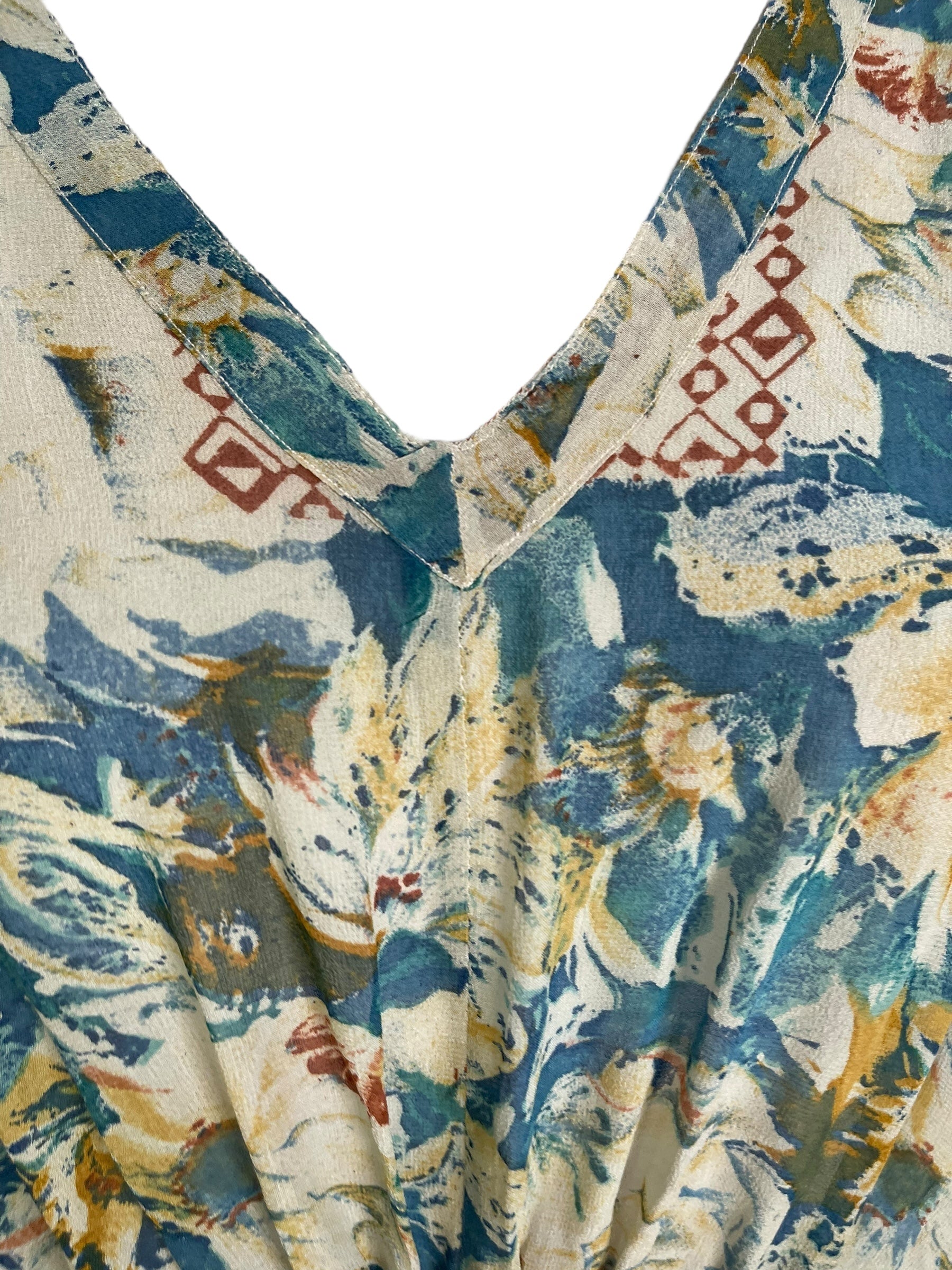 PRG6779 Sheer Wabi Sabi Pure Silk Maxi Kaftan