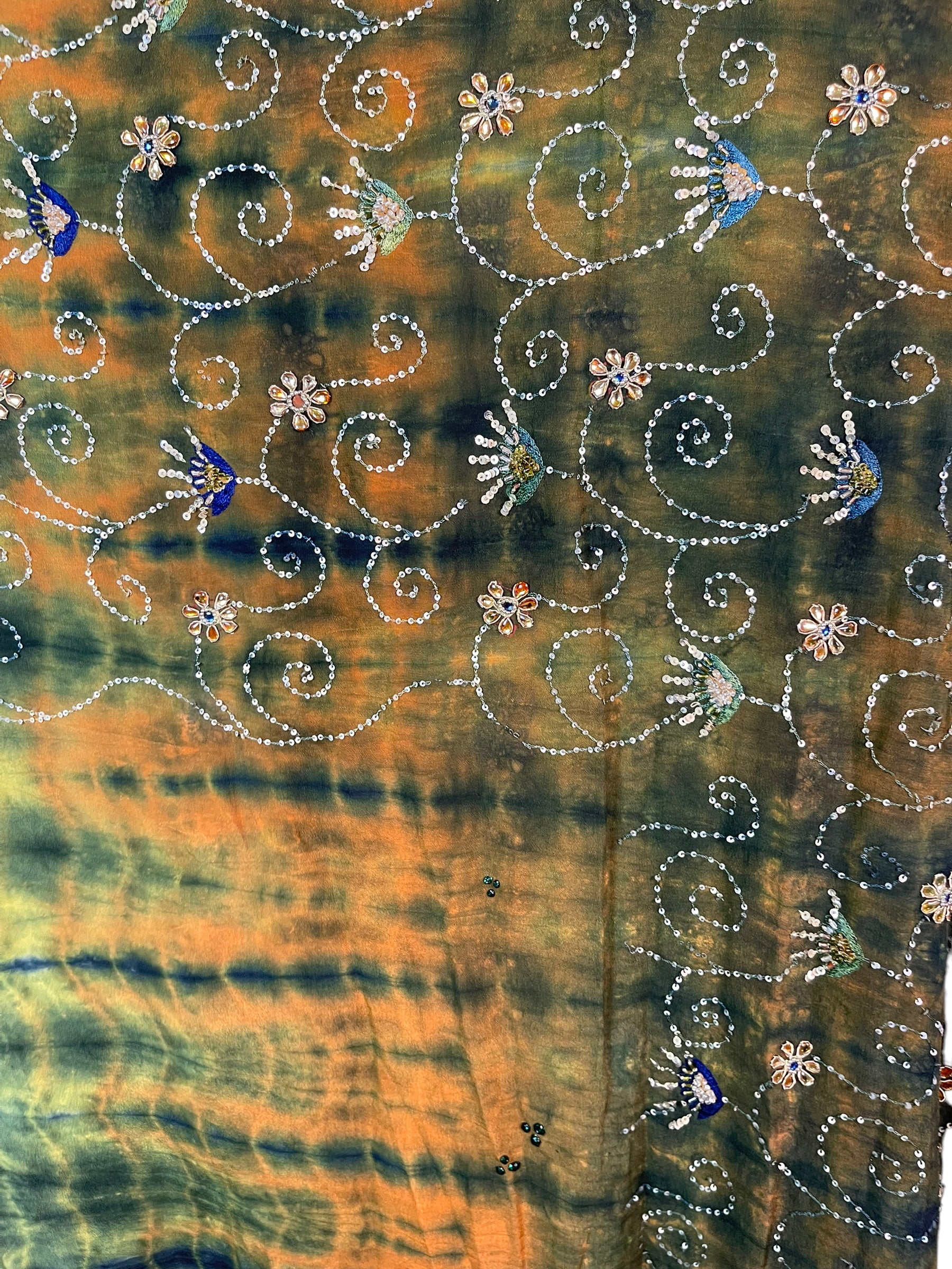 PRC6394 Avatar Pure Silk Maxi Kaftan