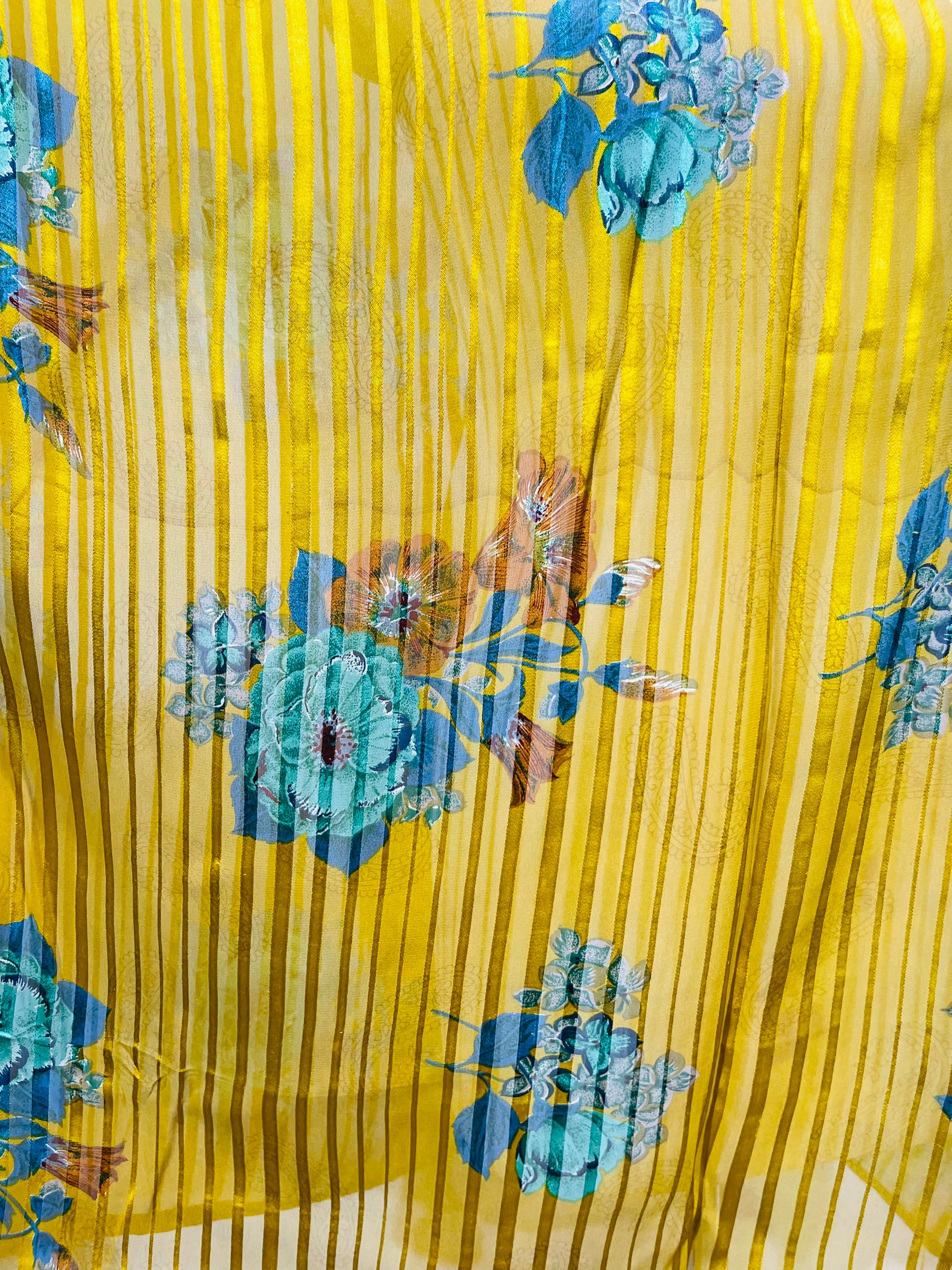 PRG3174 Sheer Avatar Pure Silk Short Kaftan Tunic