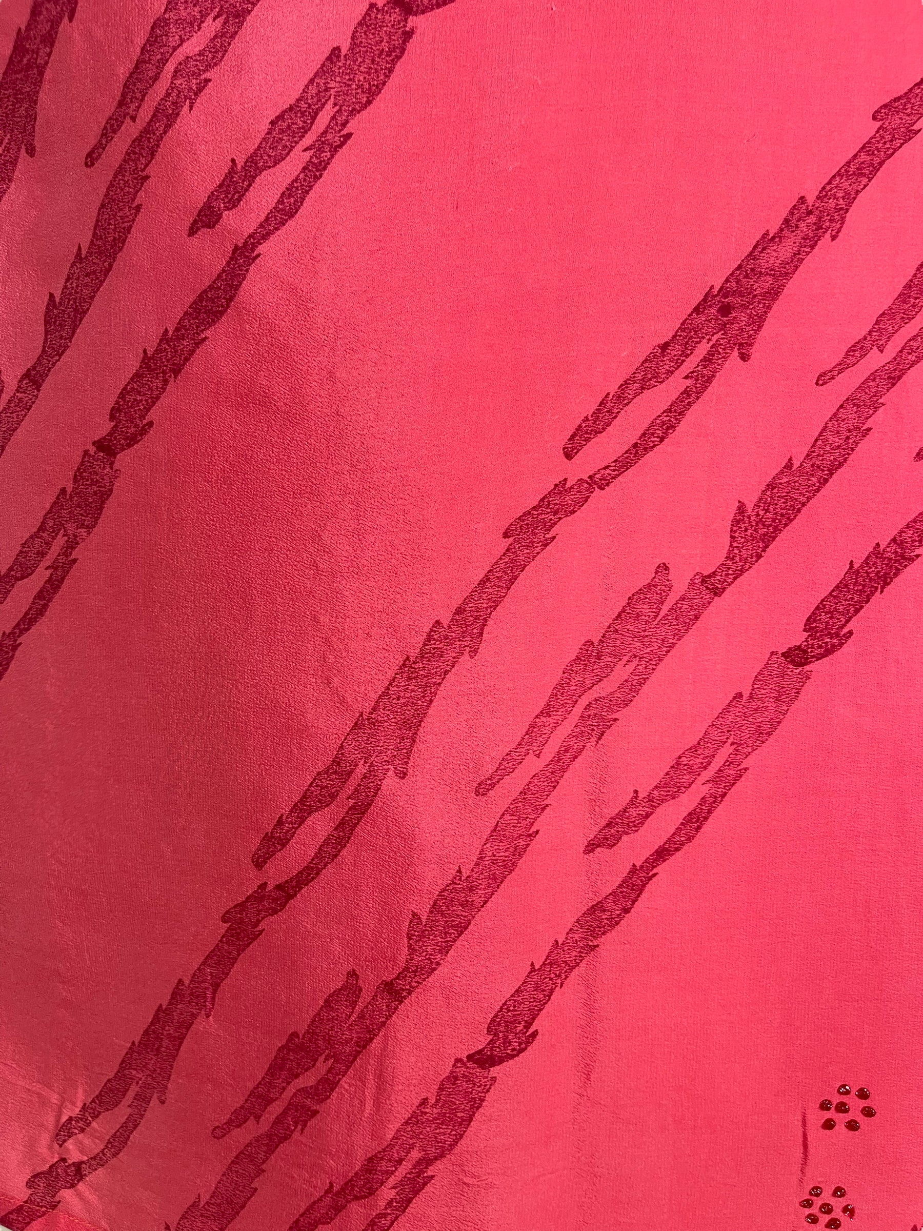 PRC6155 Avatar Pure Silk Boxy Top