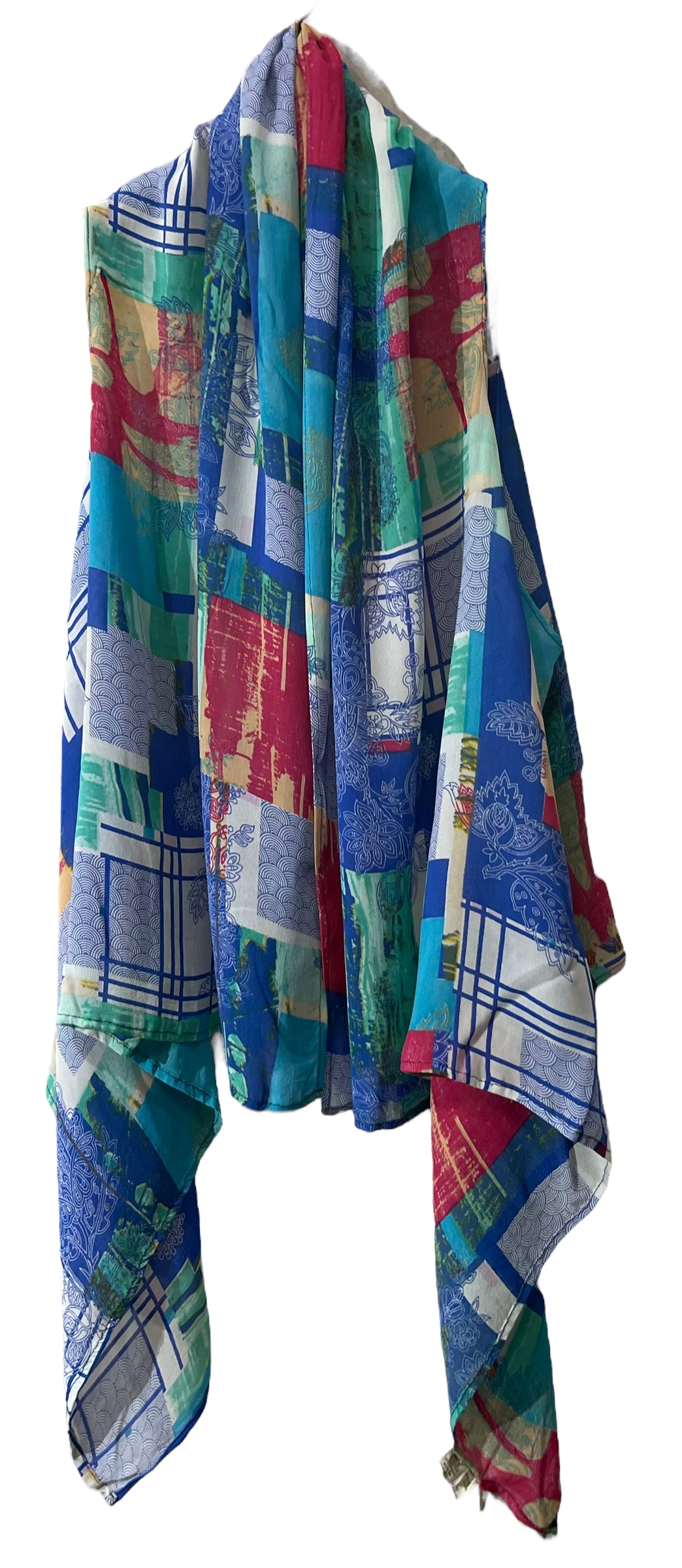 PRG4037 Sheer Wabi Sabi Pure Silk Versatile Vest