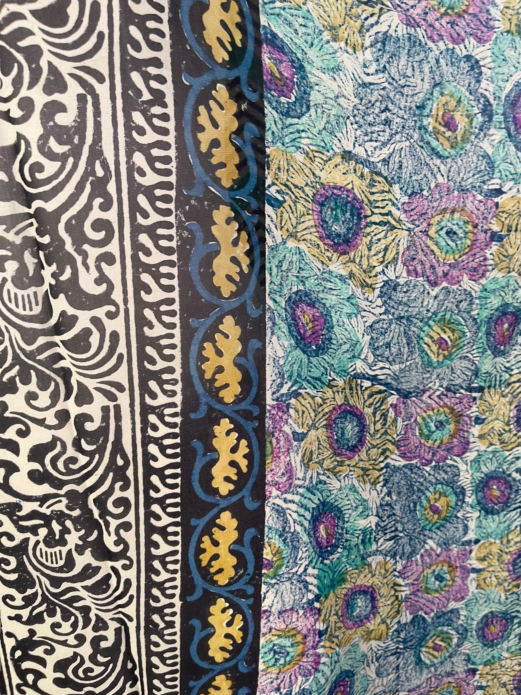 PRG6613 Sheer Wabi Sabi Pure Silk Midi Length Kaftan