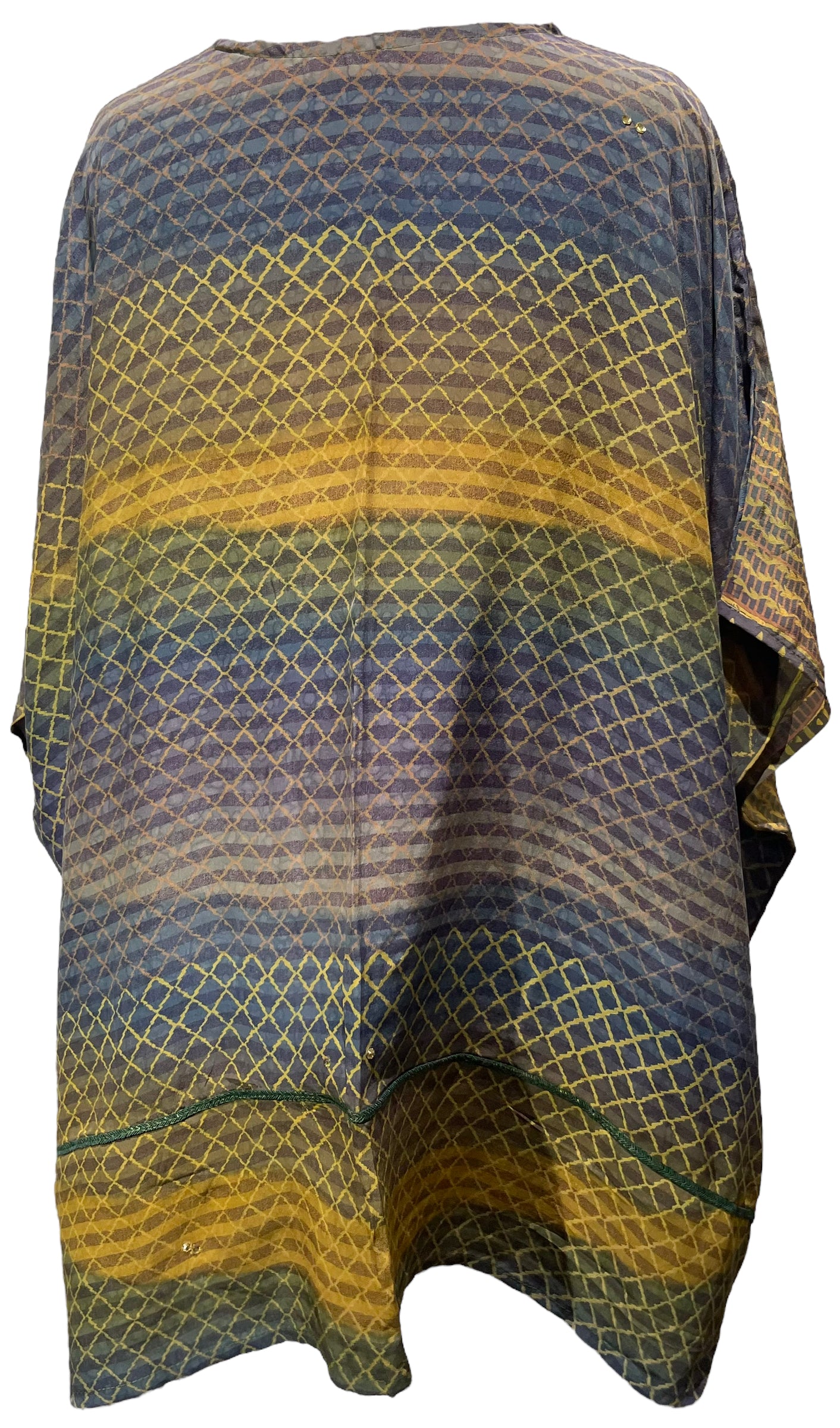 PRC5121 Avatar Pure Silk Short Kaftan Tunic