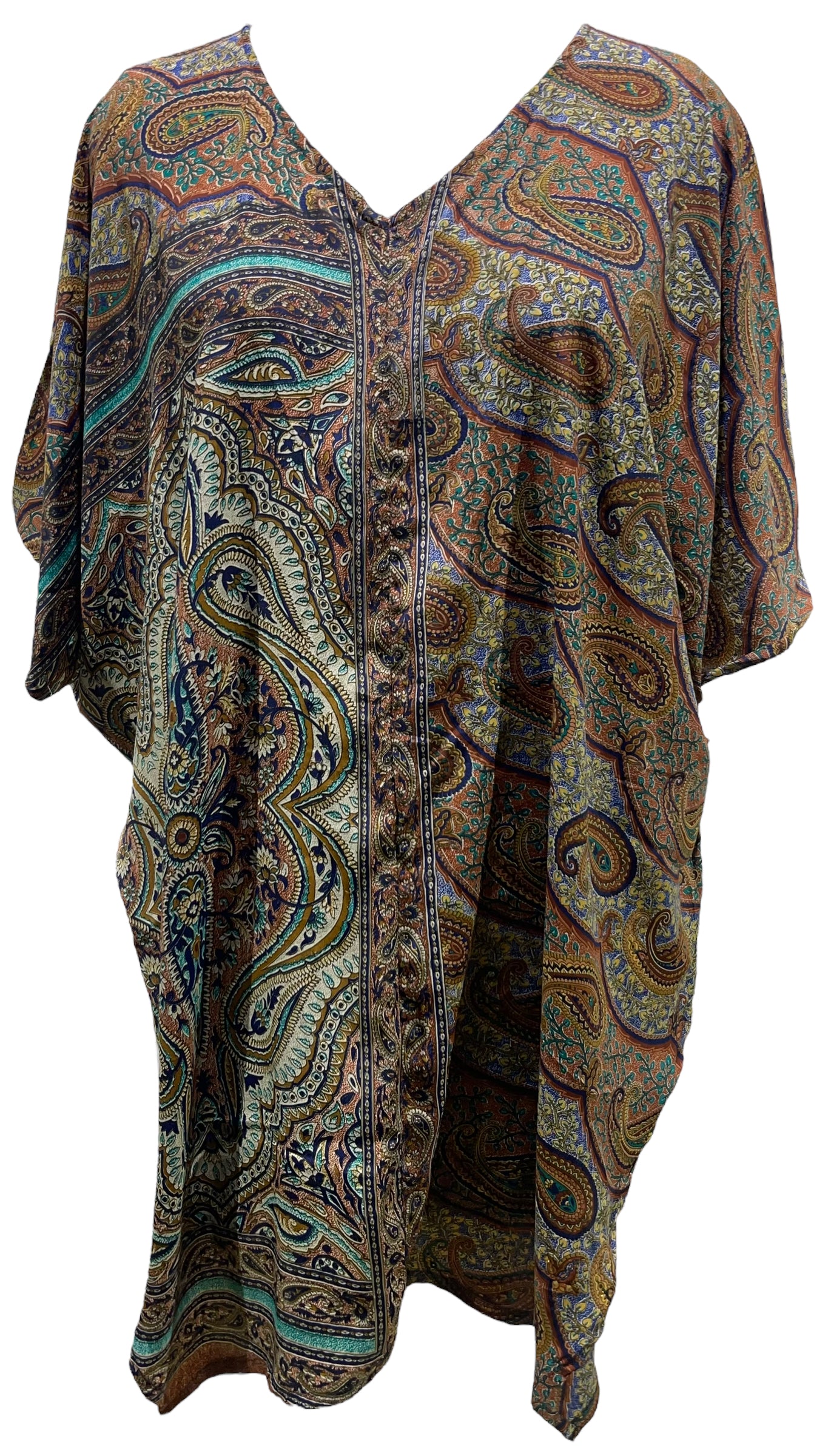 PRC5217 Avatar Pure Silk Waterfall Top