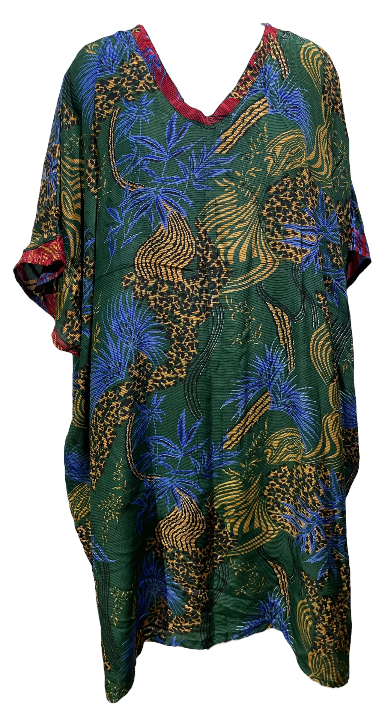 PRC5060 Avatar Pure Silk Midi Length Kaftan