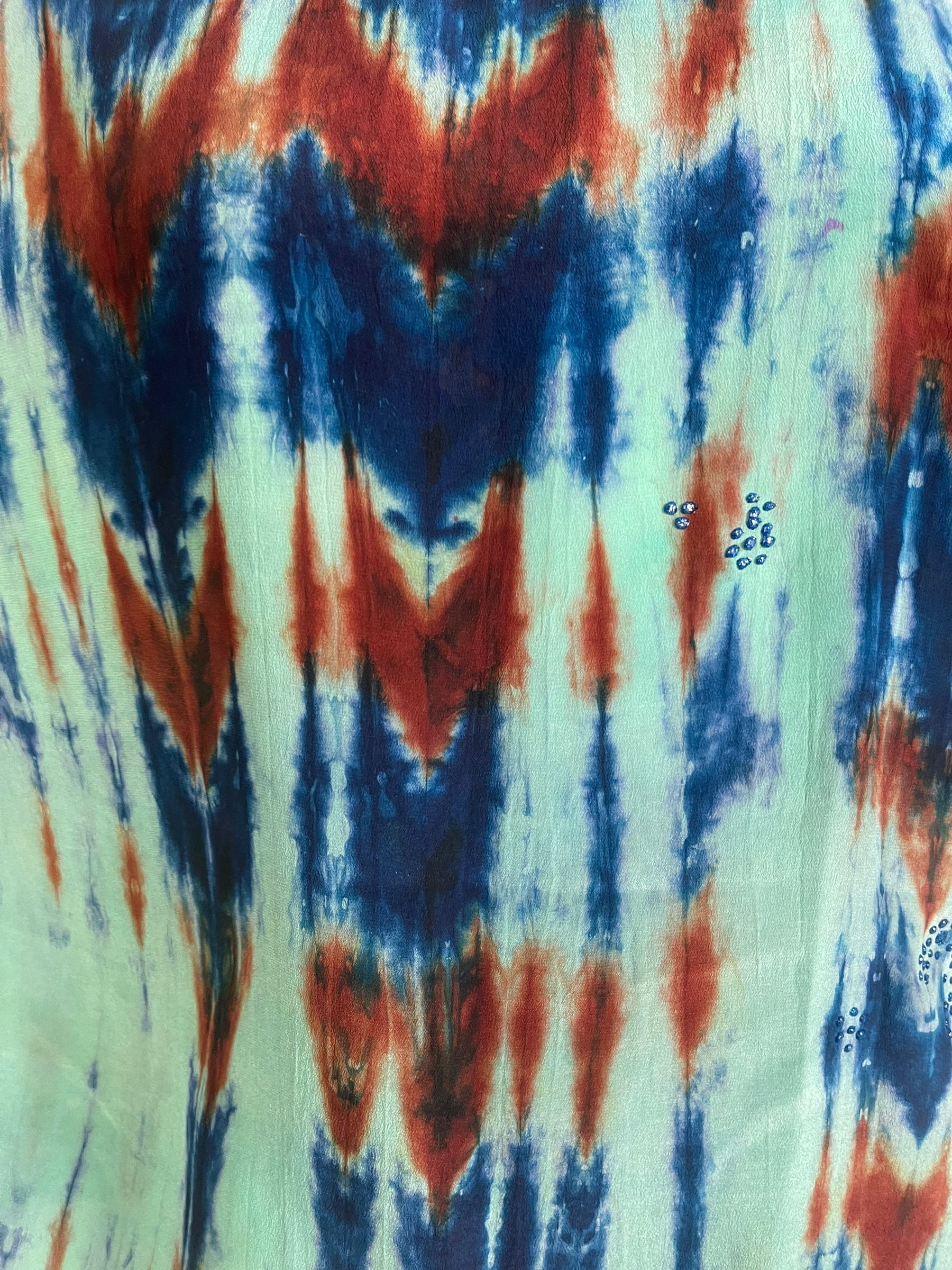 PRC6496 Avatar Pure Silk Side Slit Top