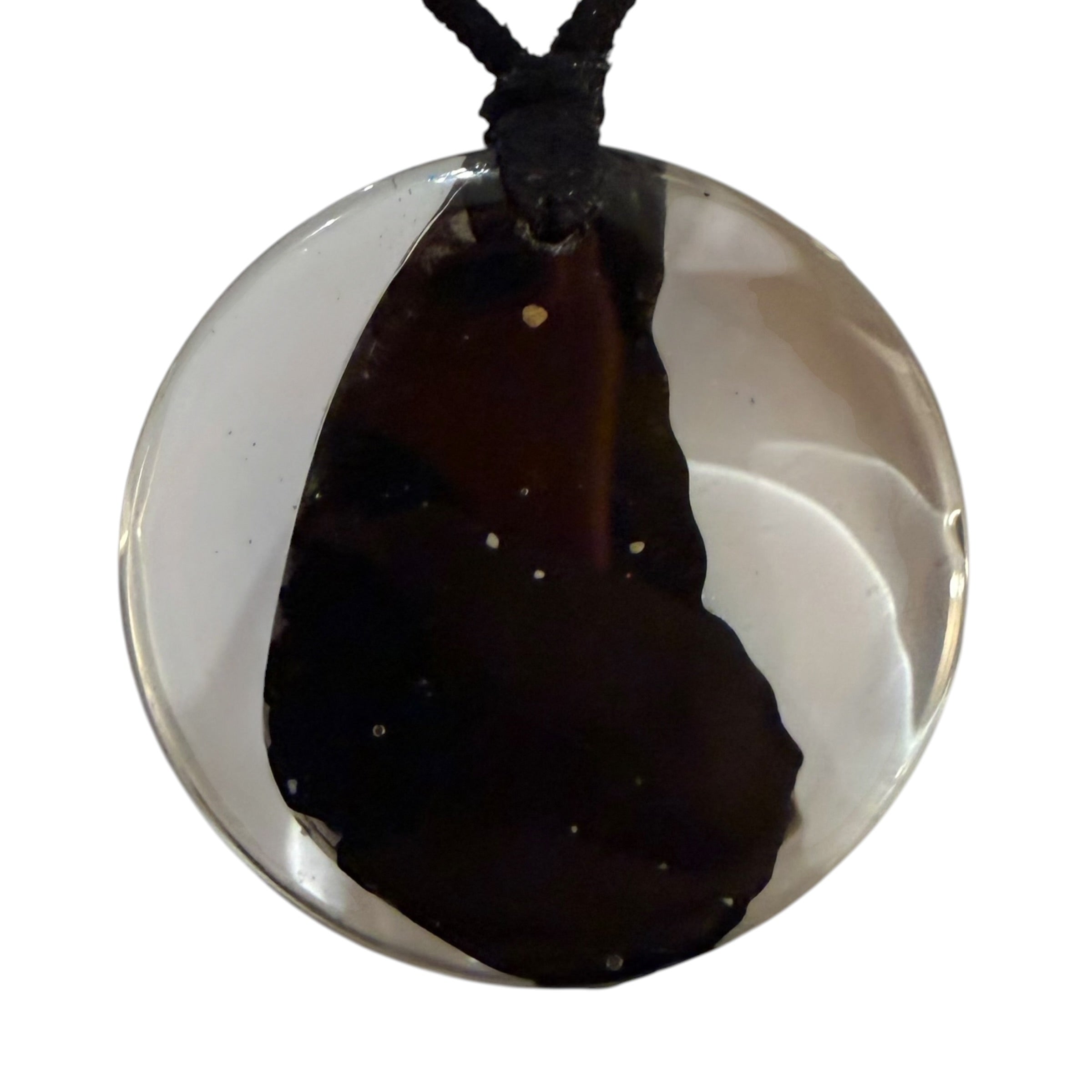 Painted Butterfly Wing Pendant
