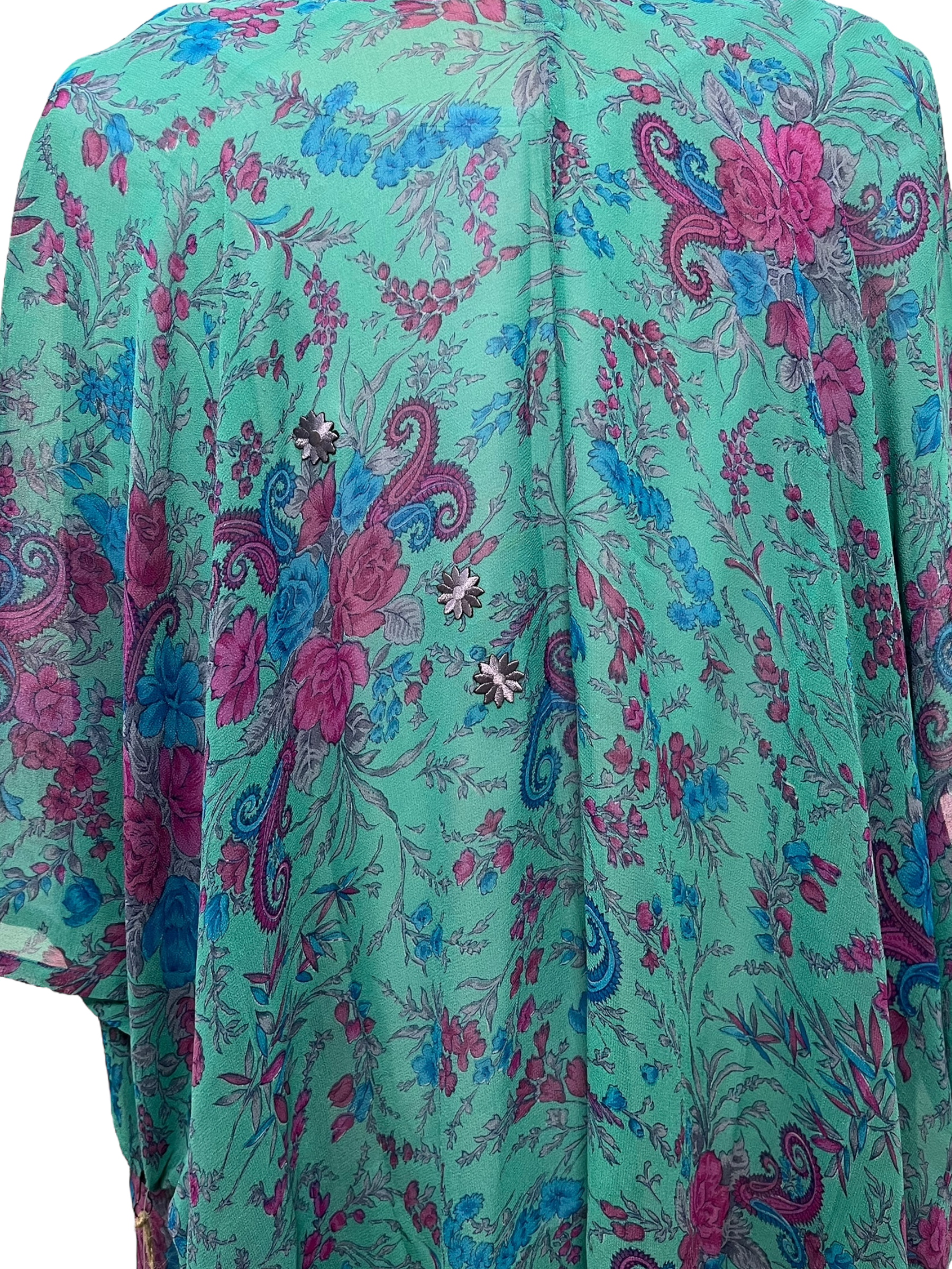 PRG7115 Sheer Avatar Pure Silk Cardigan