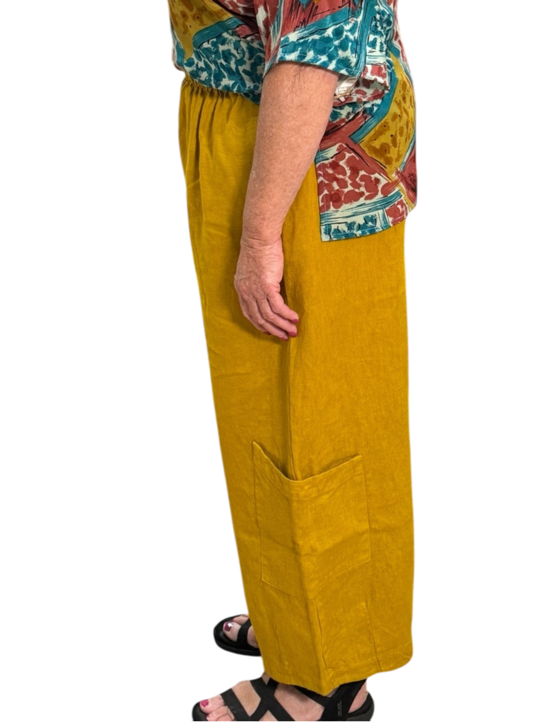 Dandelion Fall 2025 Bryn Walker Heavy Linen Casbah Pants