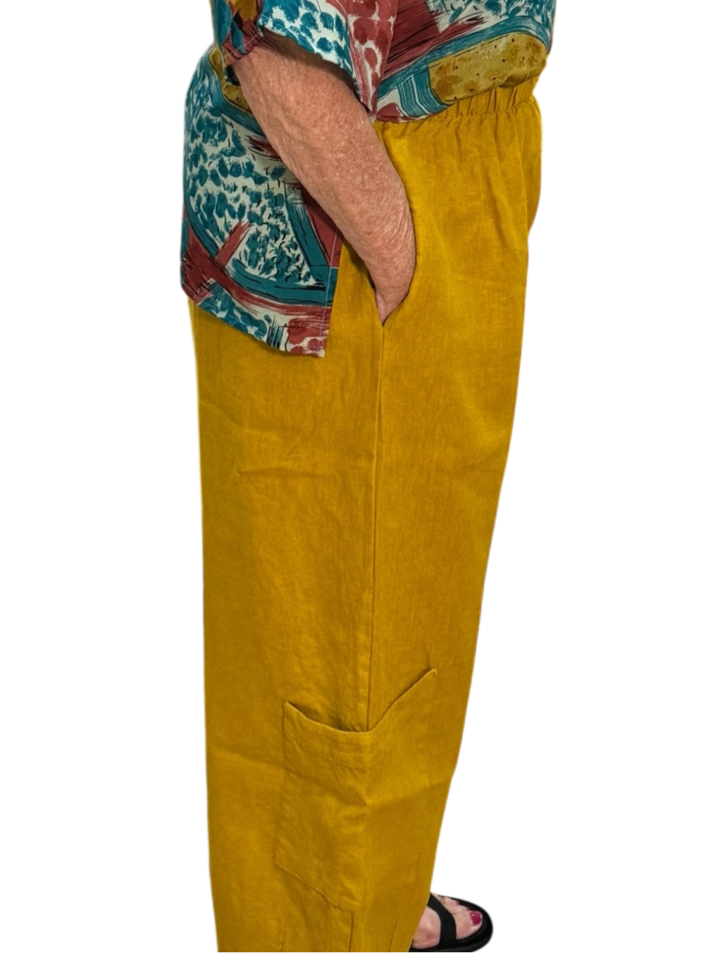Dandelion Fall 2025 Bryn Walker Heavy Linen Casbah Pants