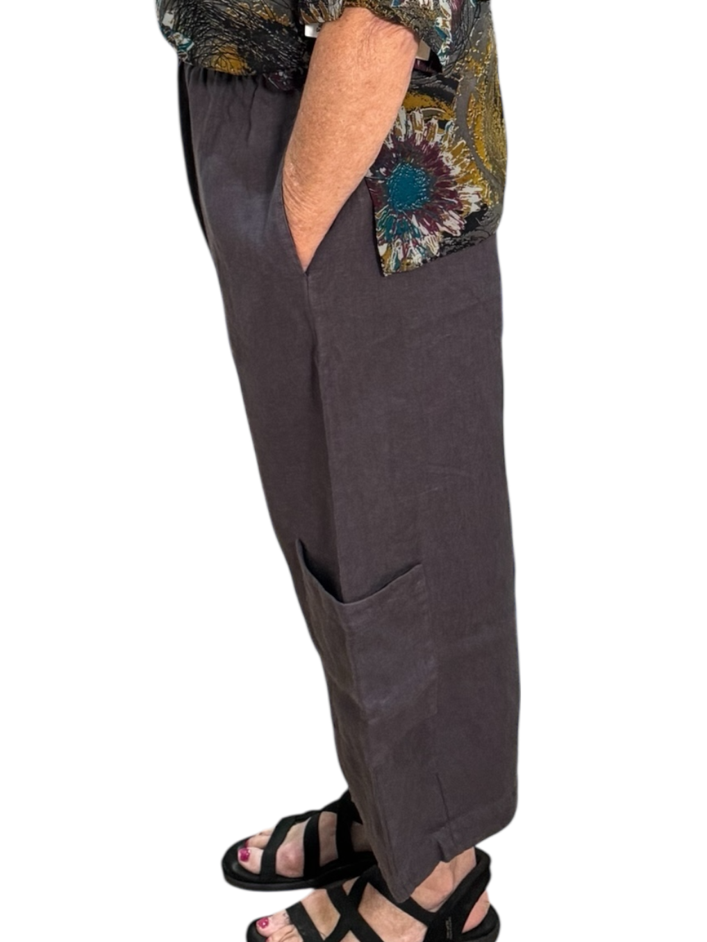 Echo Fall 2025 Bryn Walker Heavy Linen Casbah Pants