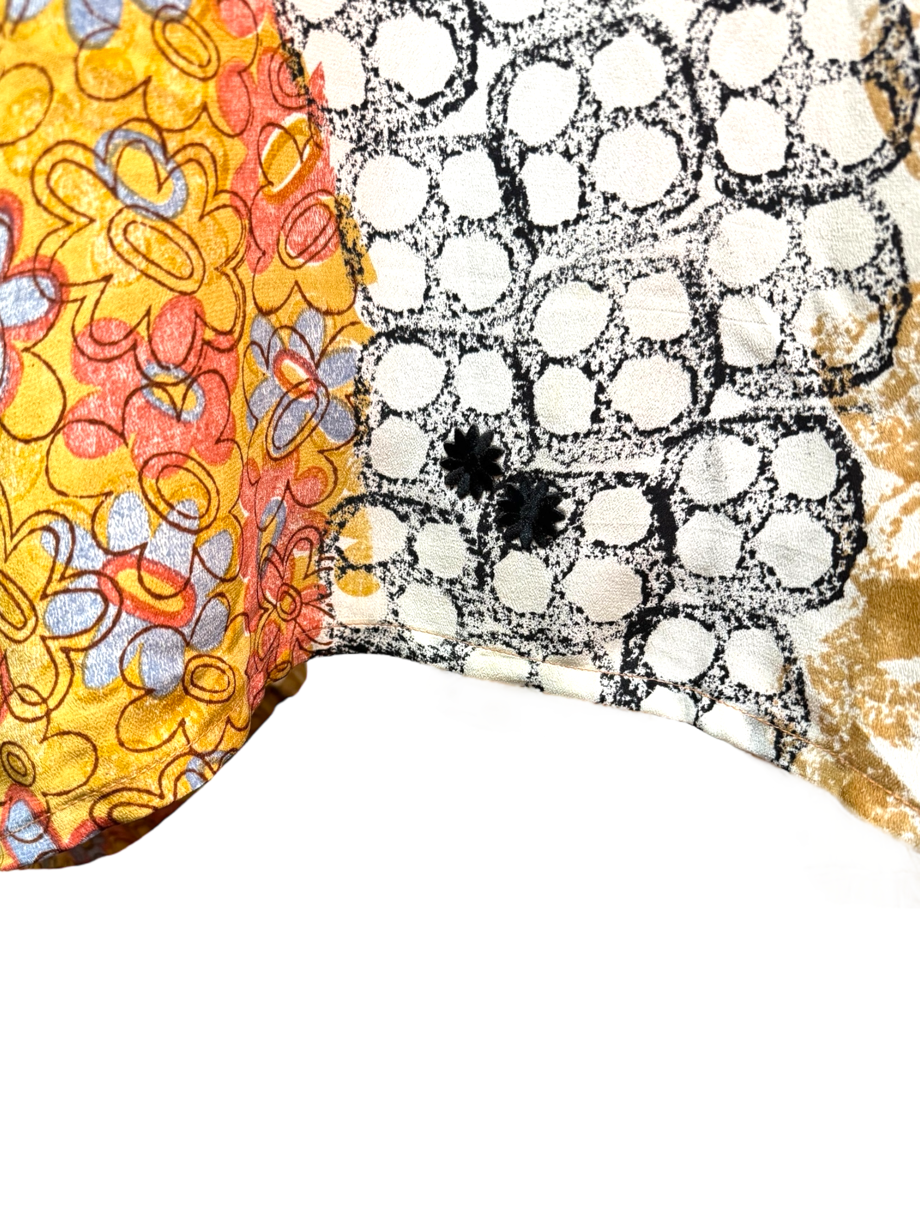 PRC7301 Avatar Pure Silk Midi Length Kaftan