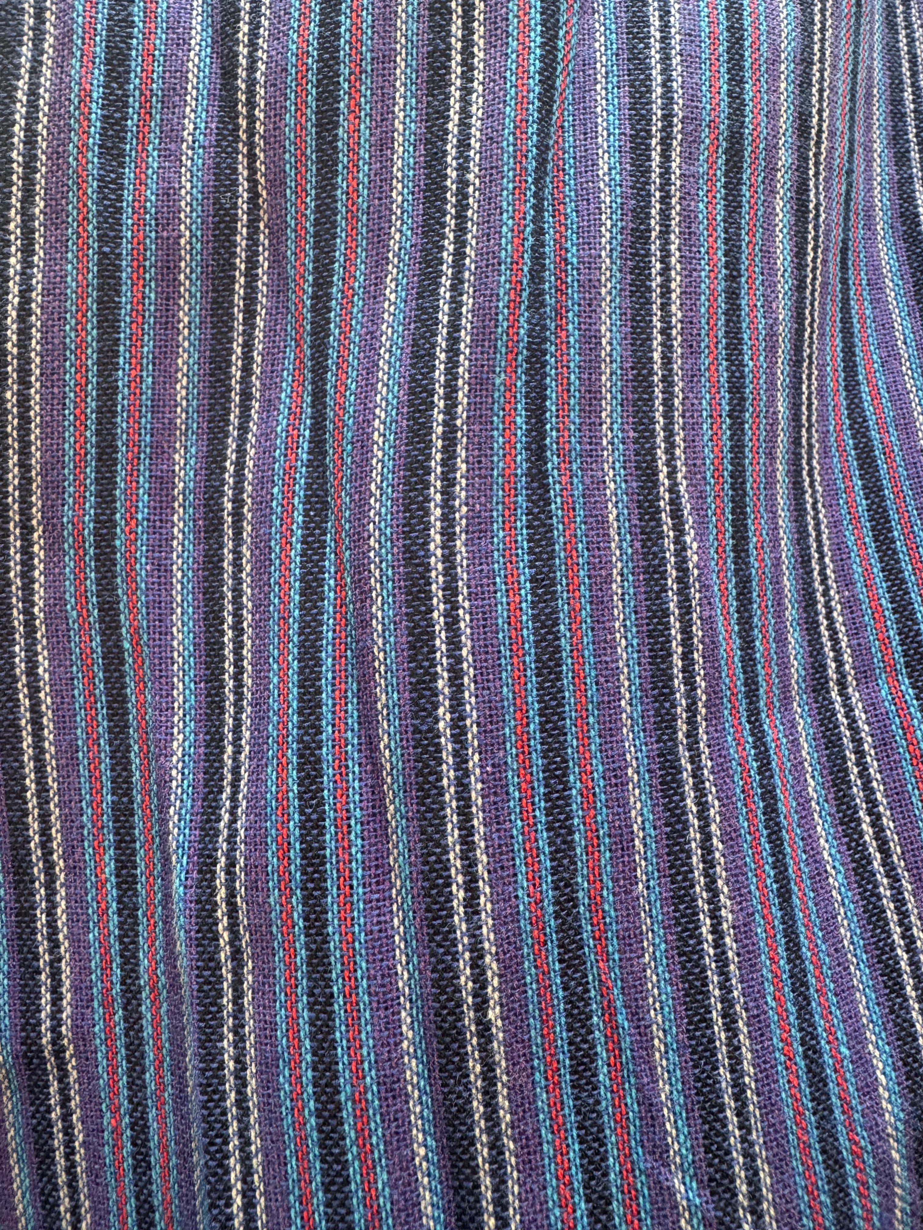 Blue Stripped Cotton Tashi Versatile Pants/Skirt