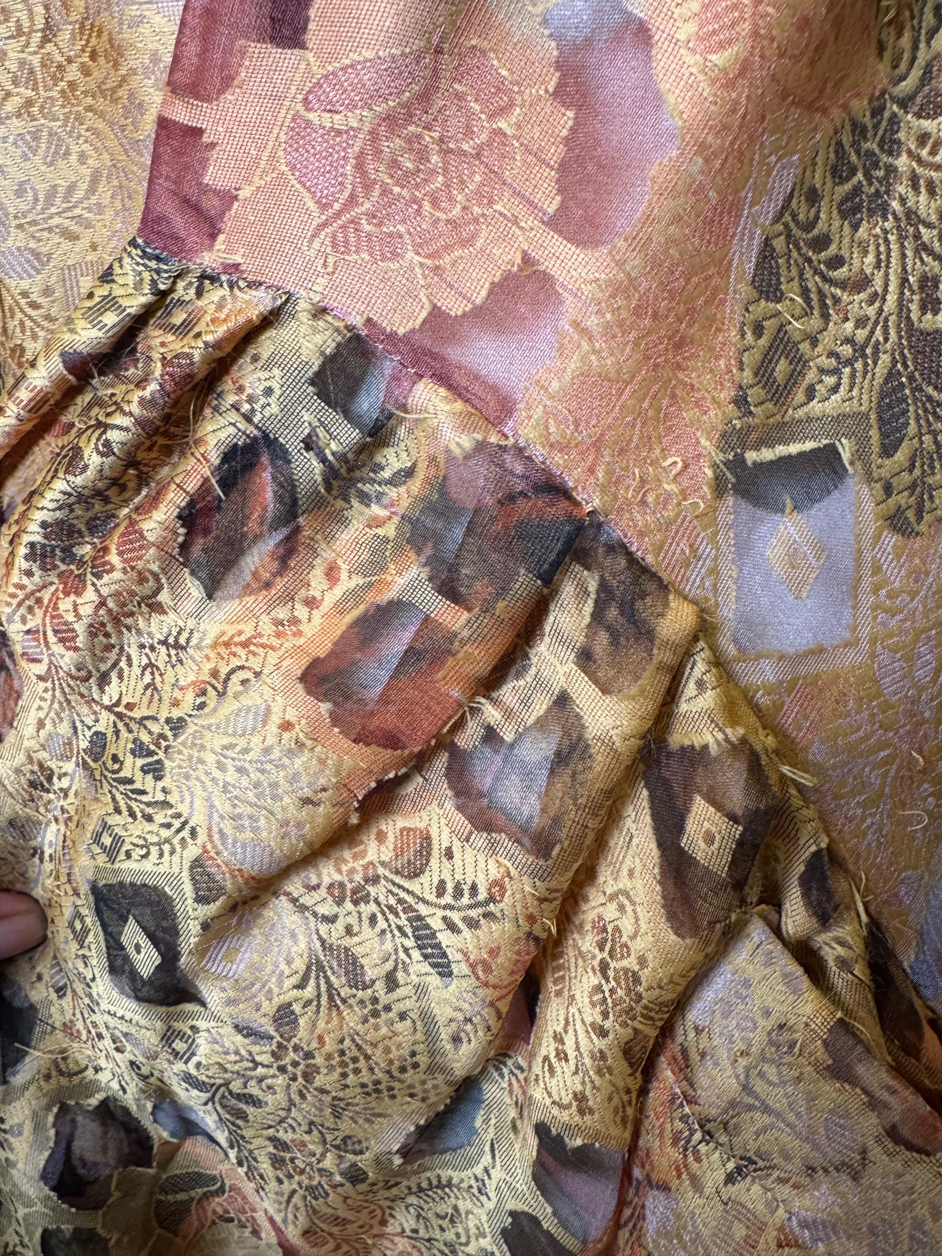 Releases Sunday at 8pm EST PRG9200 Sheer Wabi Sabi Pure Silk Boxy Babydoll Dress