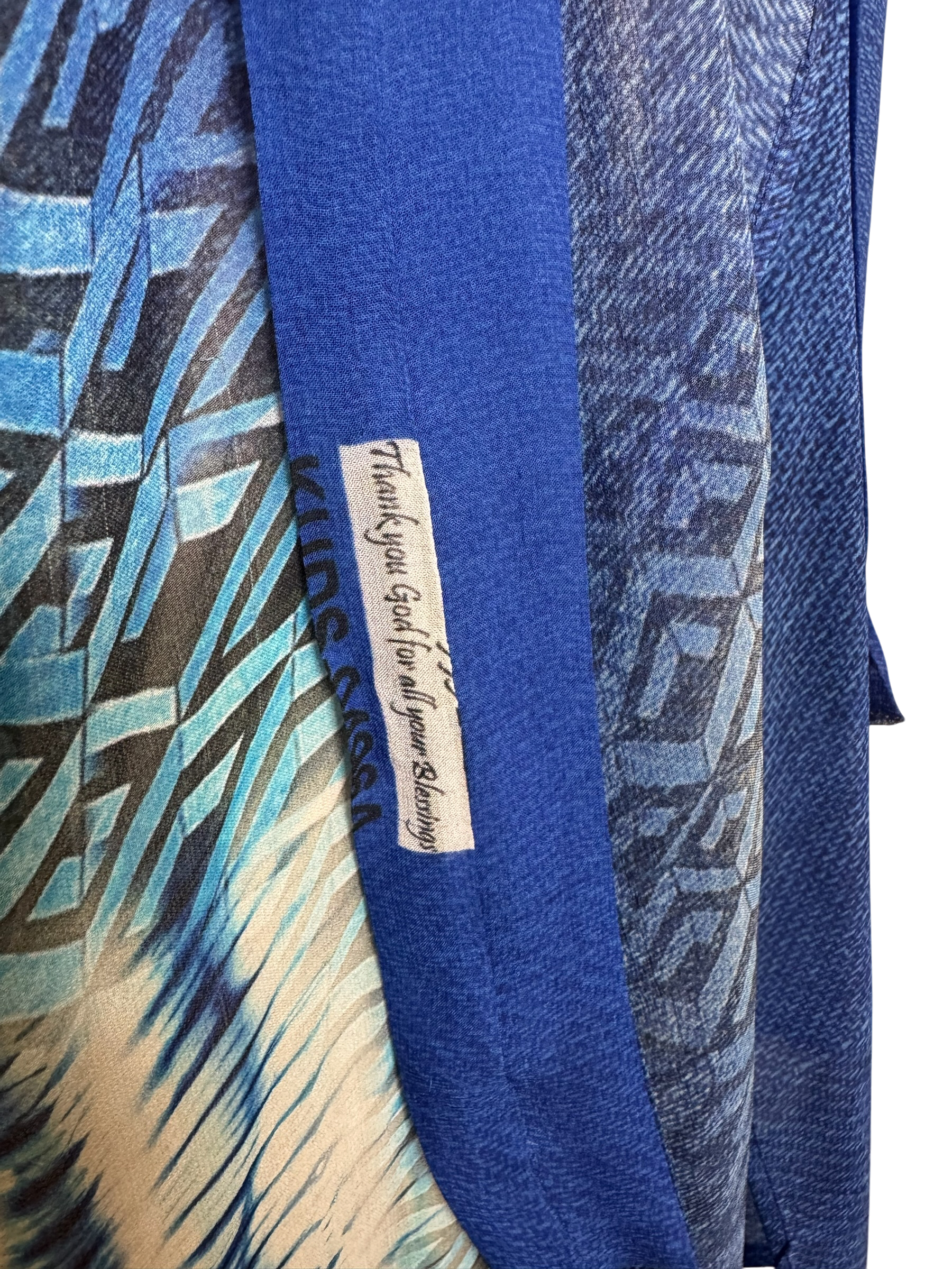 Releases Sunday at 8pm EST PRG9106 Sheer Wabi Sabi Pure Silk Kimono-Sleeved Jacket with Belt