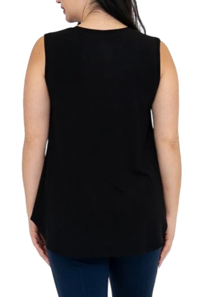 Black Bamboo Jackie Tank