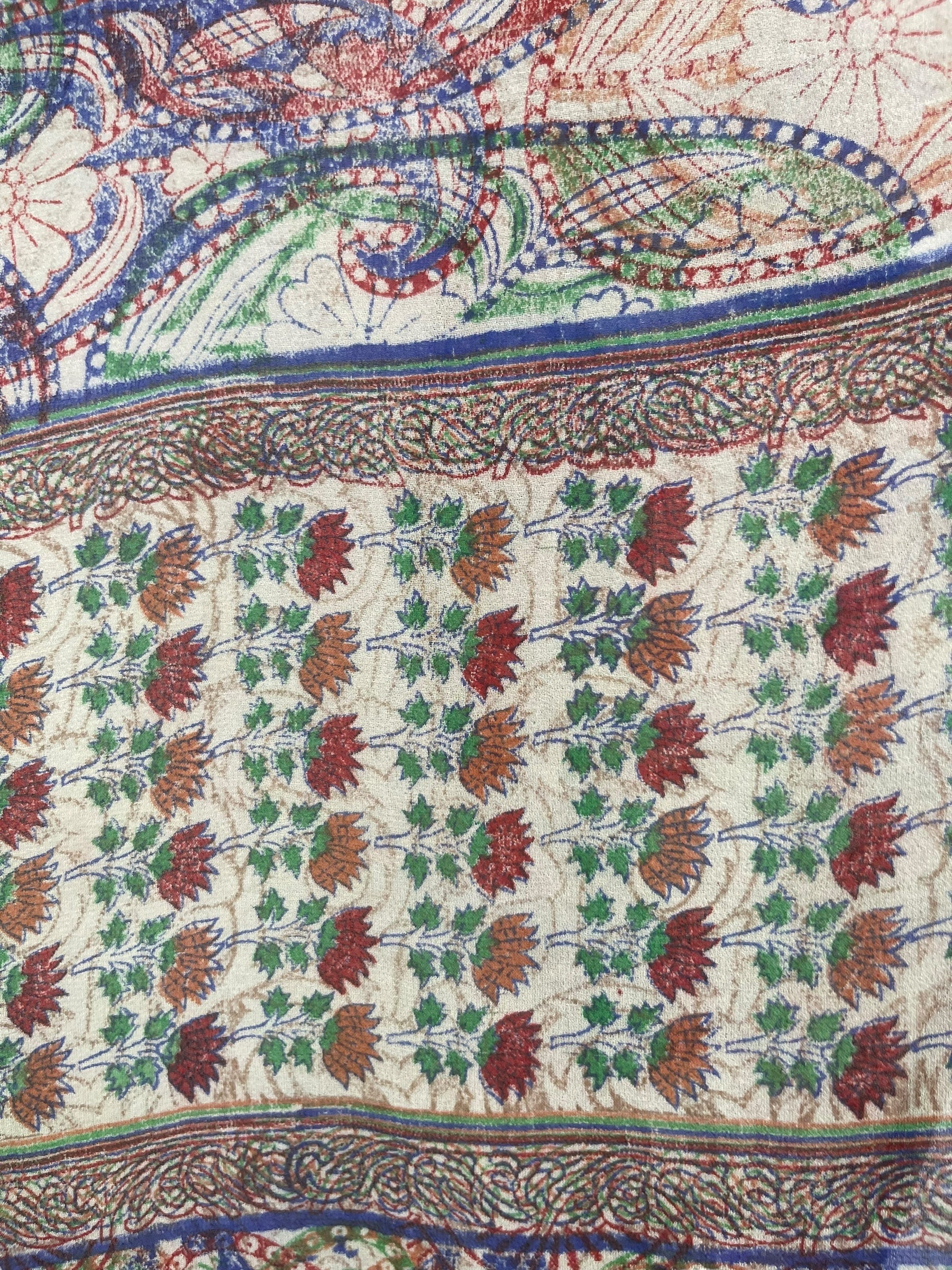 PRG8113 Sheer Avatar Pure Silk Waterfall Top