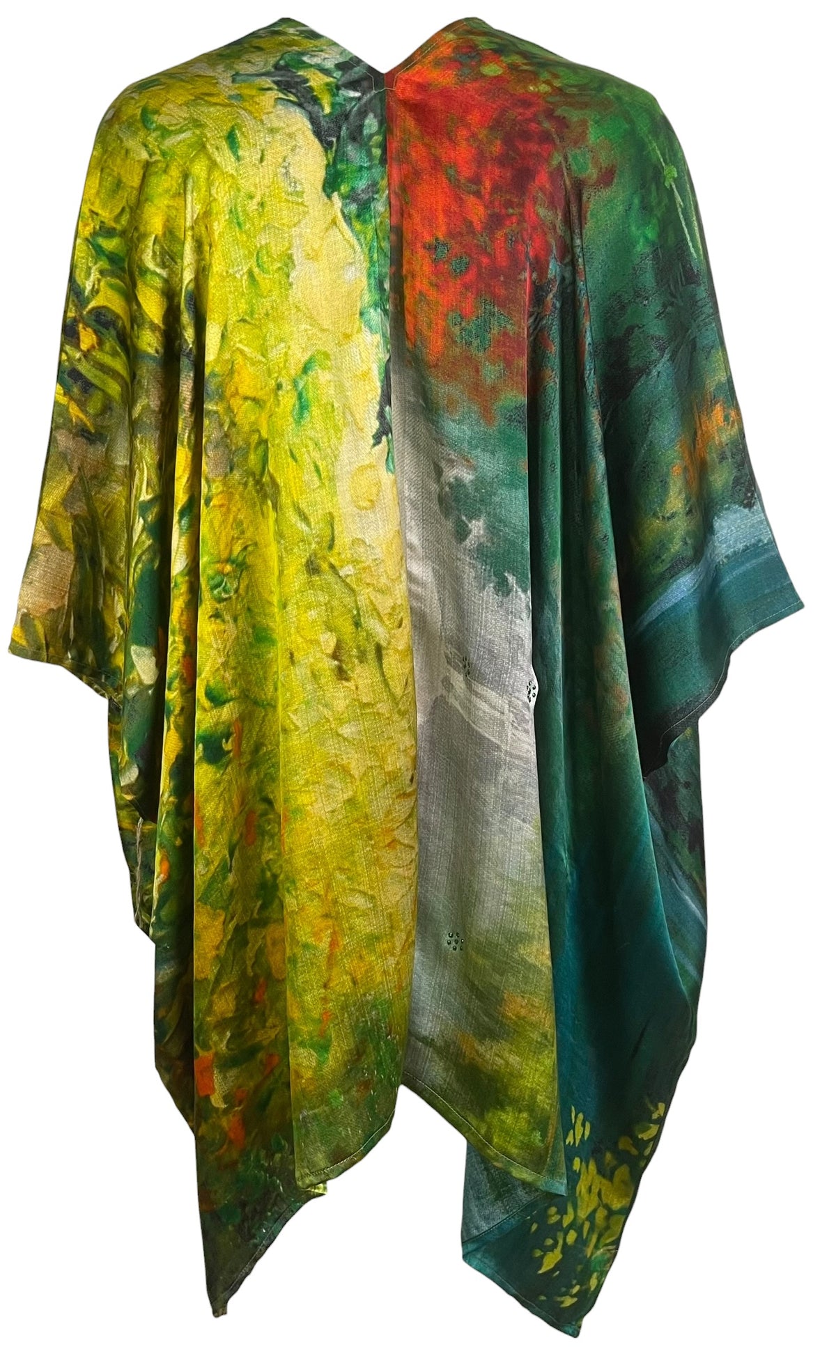 PRS9219  Avatar Pure Silk Cardigan by 12 AUGUST 2026 – Handmade ethical Cardigan from sariKNOTsari using upcycled silk. Designed in Canada for travel and slow fashion, loved from Toronto to LA to Sydney. Featuring Zsiska, Bryn Walker and Artisan Leather coats by Rejean Pepin, Pepin designs