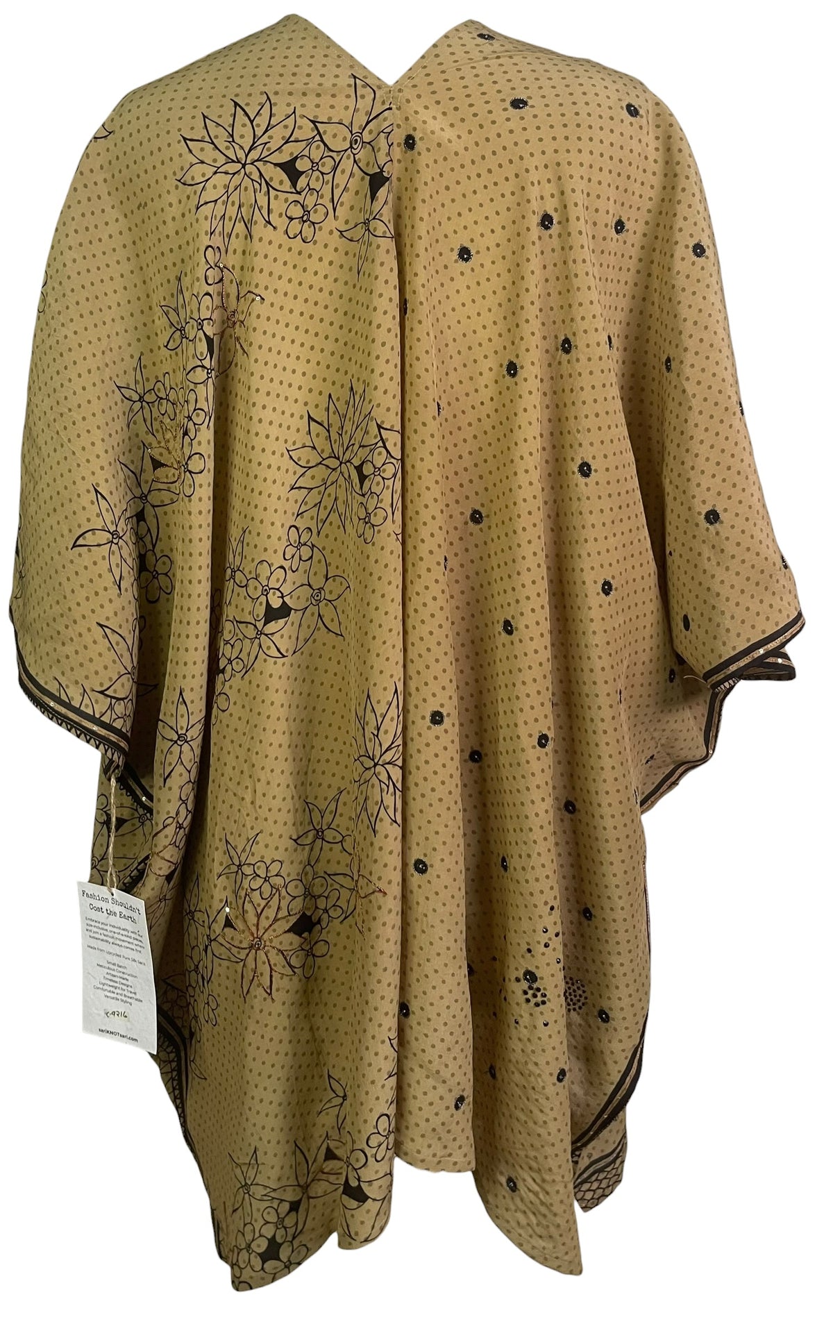 PRC9216 Avatar Pure Silk Cardigan by 12 AUGUST 2026 – Handmade ethical Cardigan from sariKNOTsari using upcycled silk. Designed in Canada for travel and slow fashion, loved from Toronto to LA to Sydney. Featuring Zsiska, Bryn Walker and Artisan Leather coats by Rejean Pepin, Pepin designs