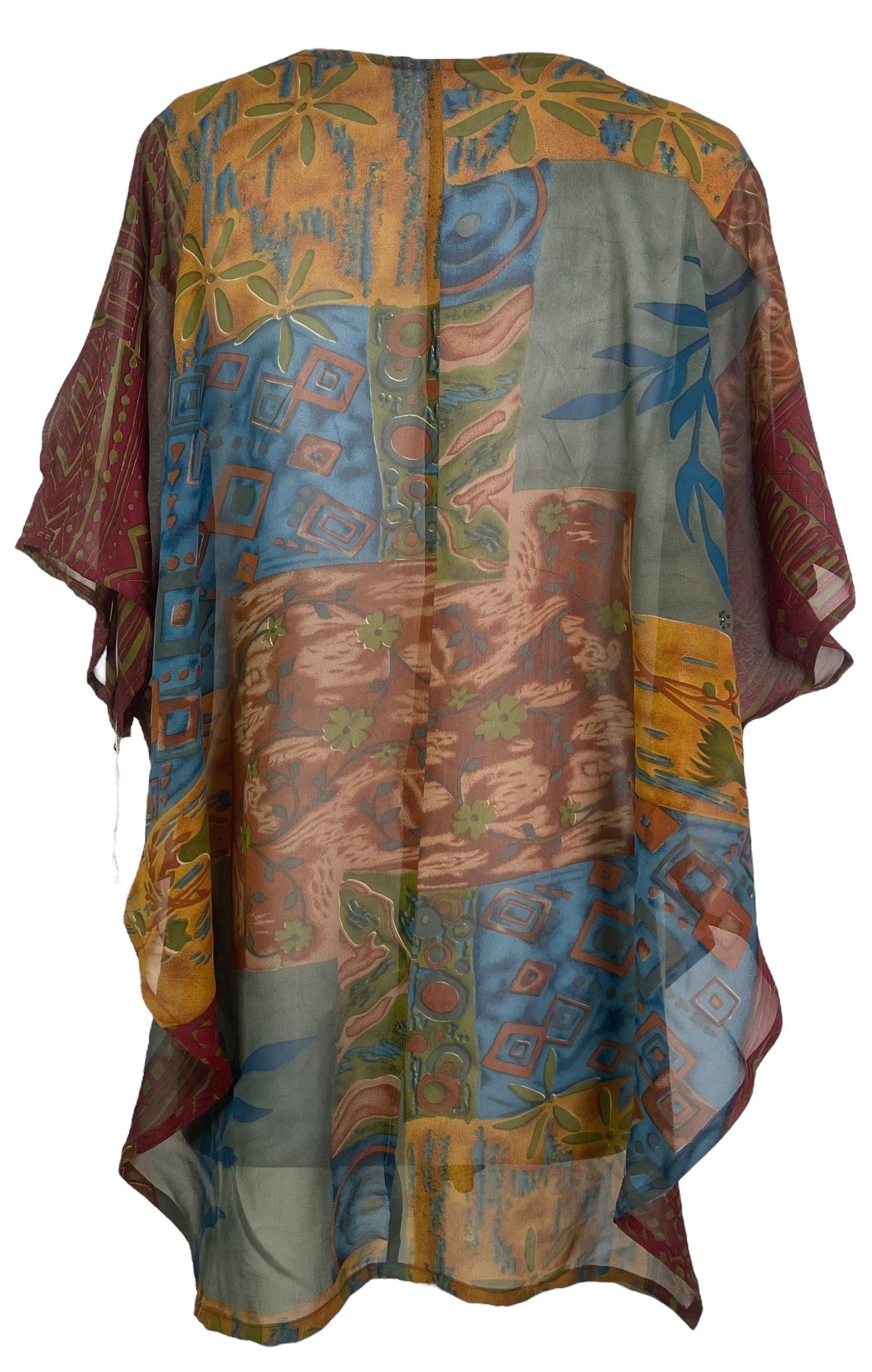 PREVIEW PRG8106 Sheer Avatar Pure Silk Waterfall Top