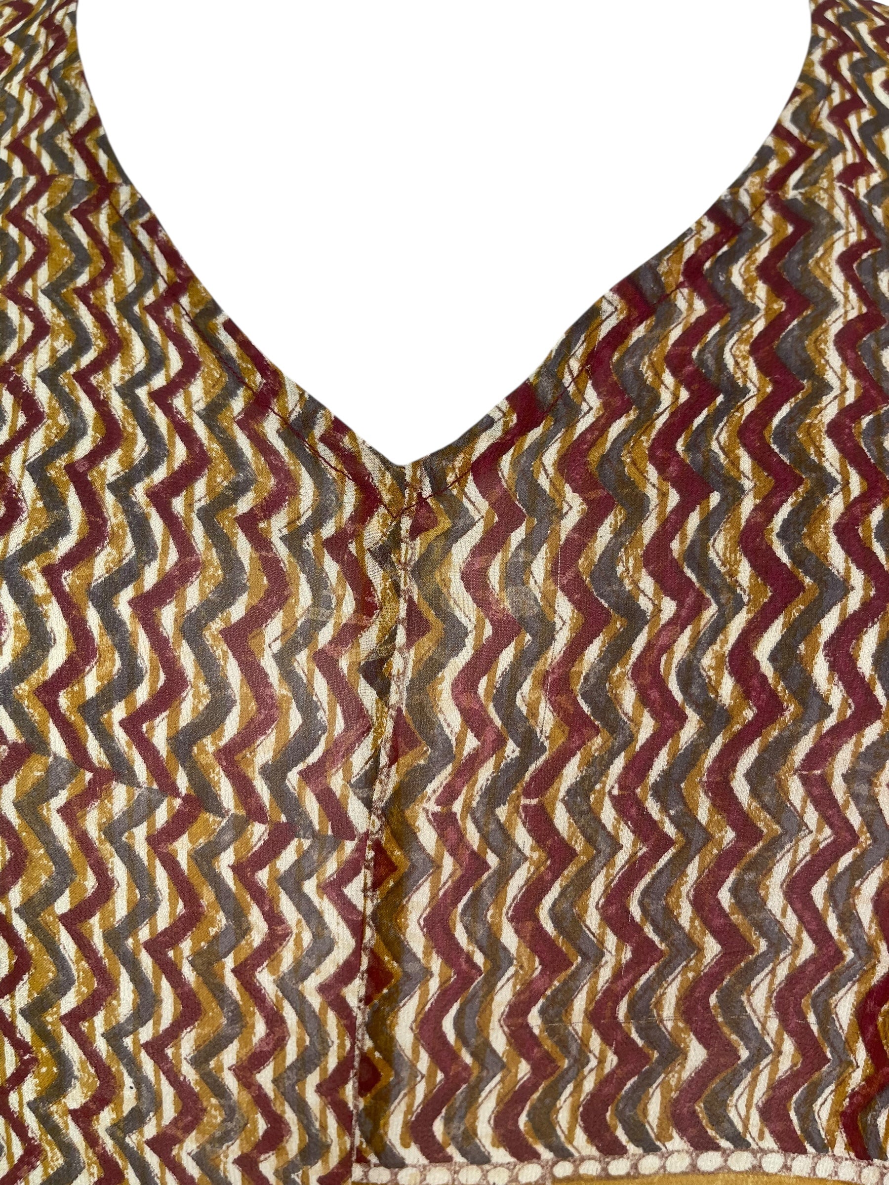 PRG8108 Sheer Avatar Pure Silk Waterfall Top