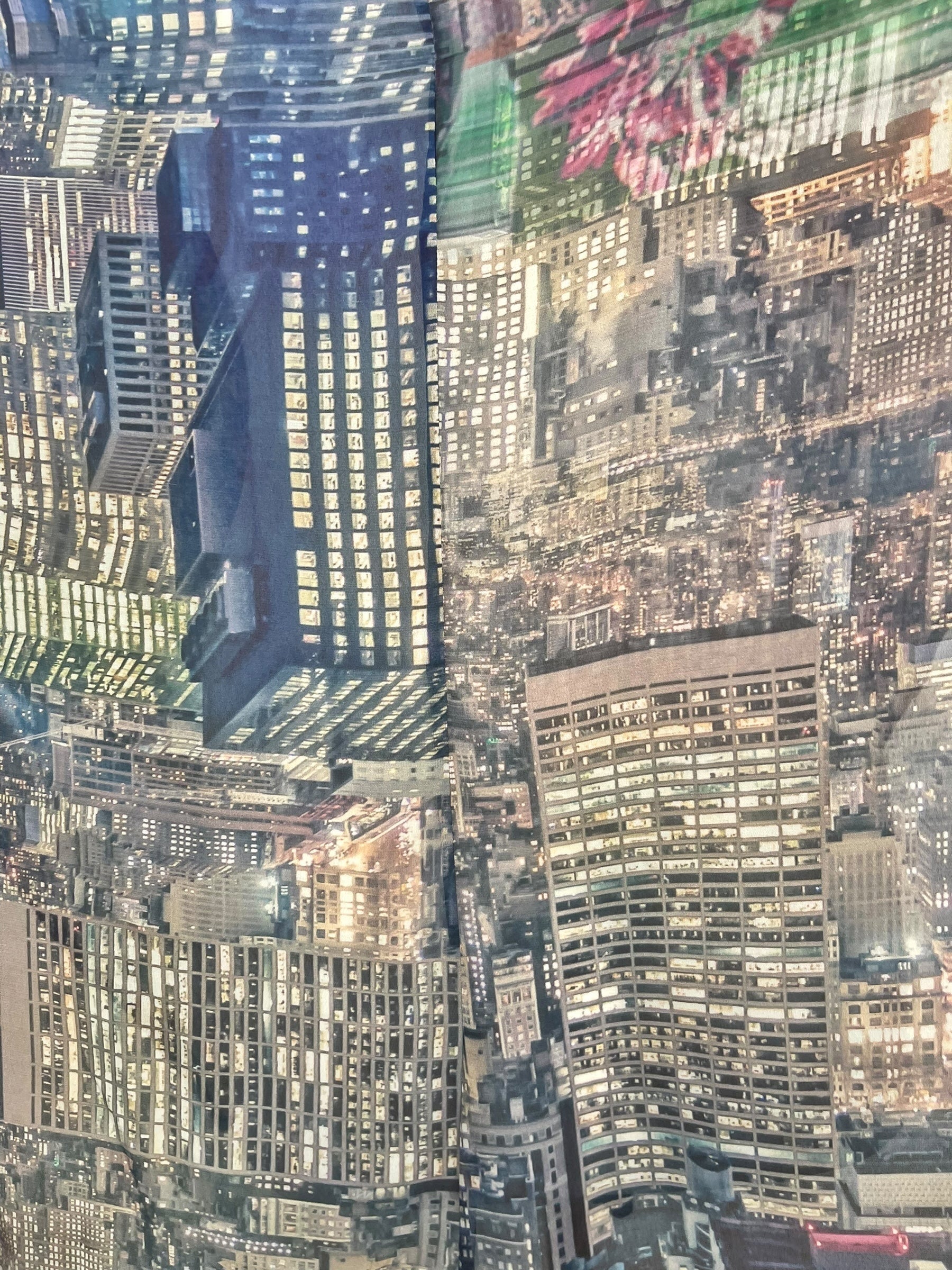 PREVIEW PRG8143 Sheer Avatar Pure Silk Waterfall Top by FEBRUARY2026 – Handmade ethical Waterfall Top from sariKNOTsari using upcycled silk. Designed in Canada for travel and slow fashion, loved from Toronto to LA to Sydney.