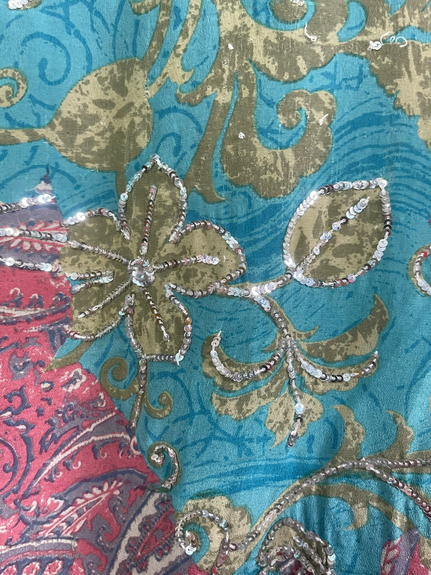 Releases Sunday at 8pm EST PRC8875  Wabi Sabi Pure Silk Midi Length Kaftan