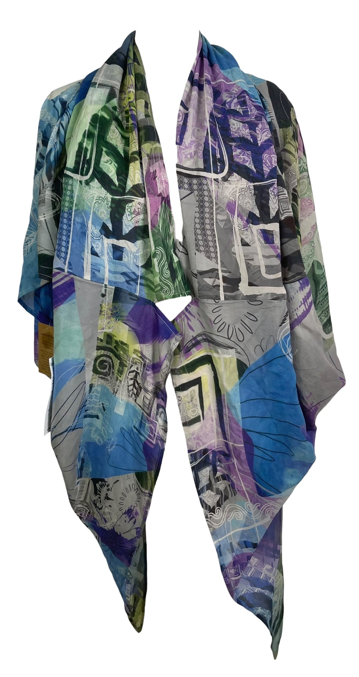 Releases Sunday at 8pm EST  PRG9229 Sheer Wabi Sabi Pure Silk Cardigan by LIVEOct16 – Handmade ethical Cardigan from sariKNOTsari using upcycled silk. Designed in Canada for travel and slow fashion, loved from Toronto to LA to Sydney. Featuring Zsiska, Bryn Walker and Artisan Leather coats by Rejean Pepin, Pepin designs