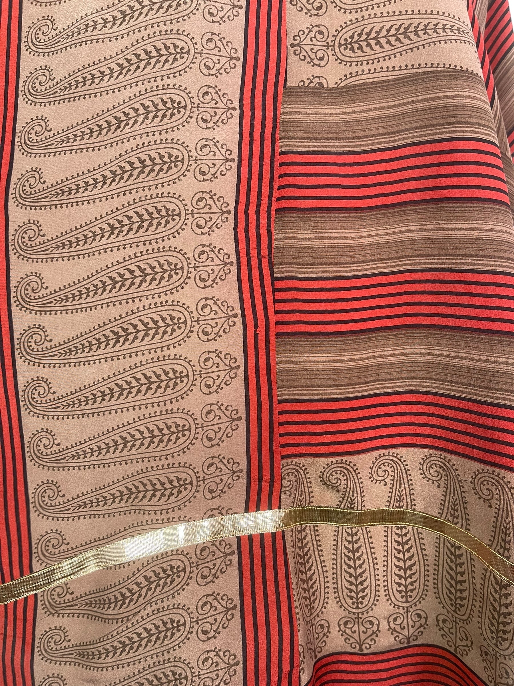 PRC8082 Avatar Pure Silk Waterfall Top