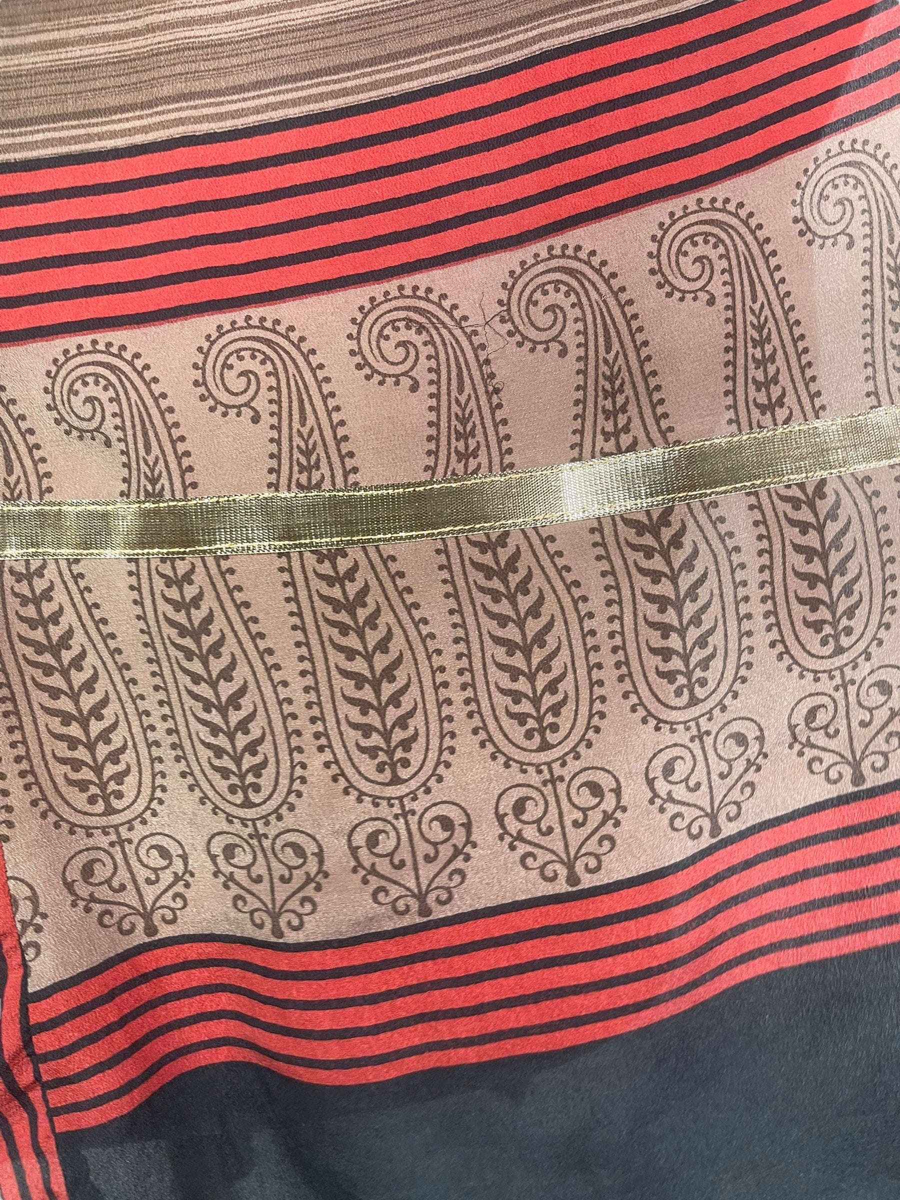 PRC8082 Avatar Pure Silk Waterfall Top