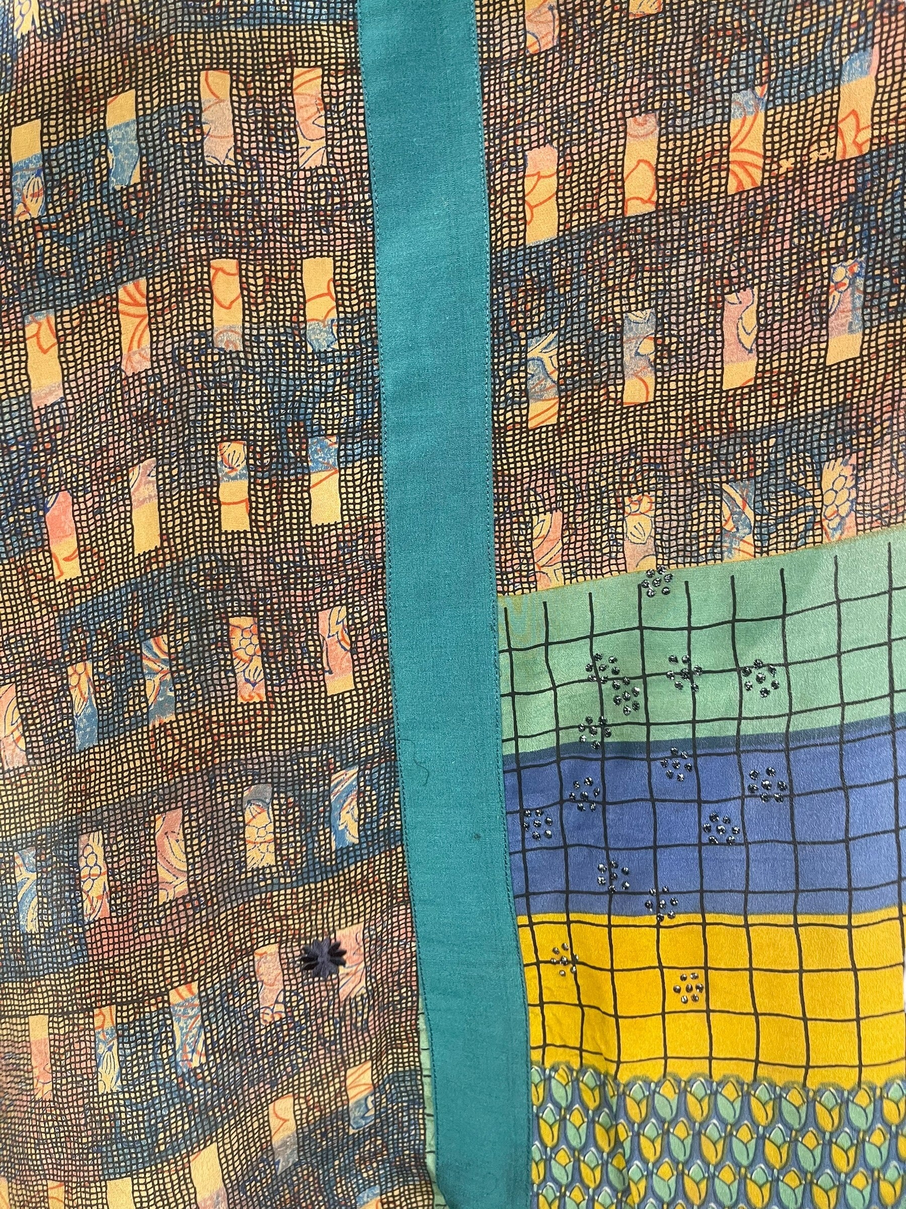 PRC8085 Avatar Pure Silk Waterfall Top