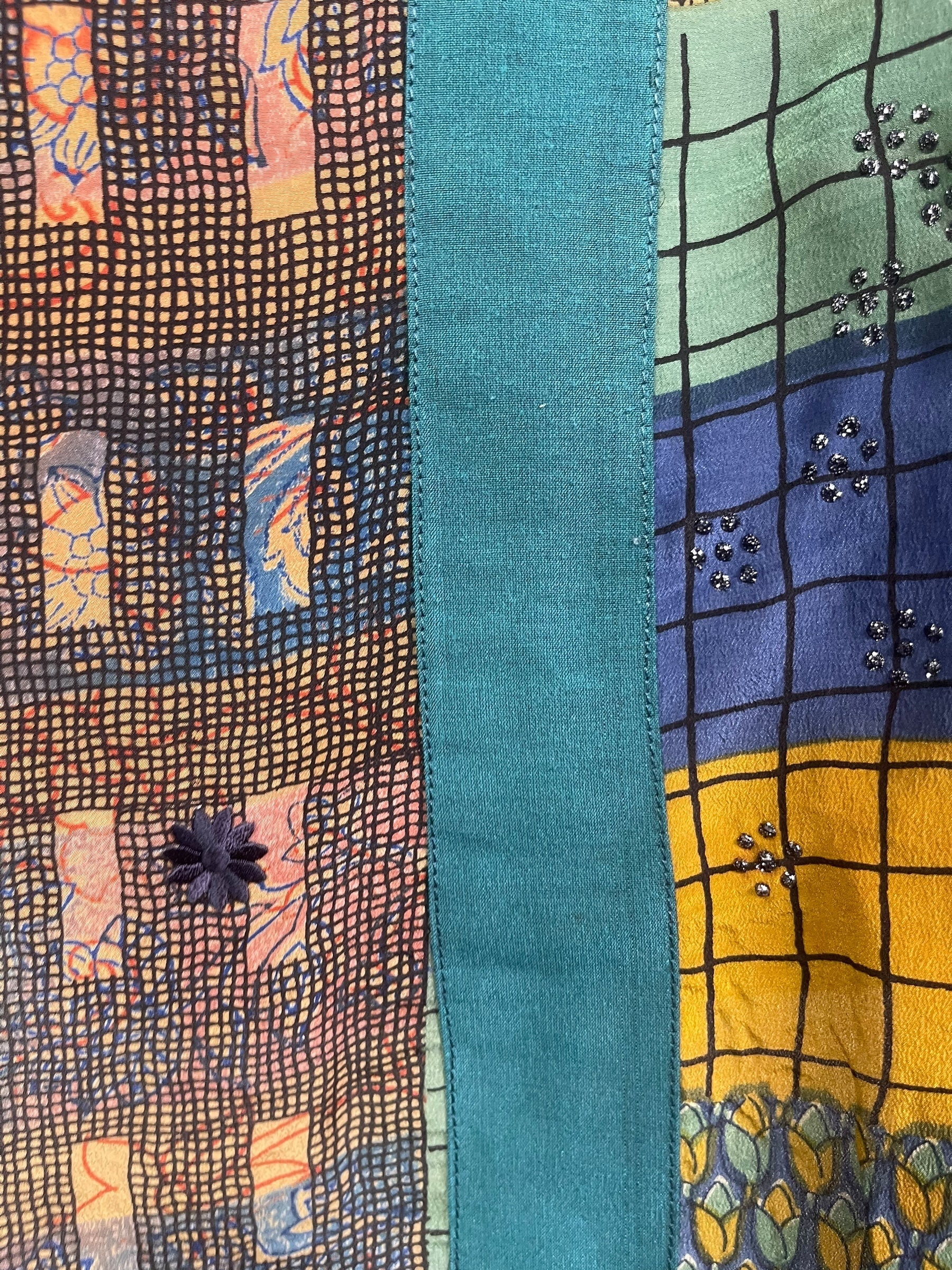 PRC8085 Avatar Pure Silk Waterfall Top