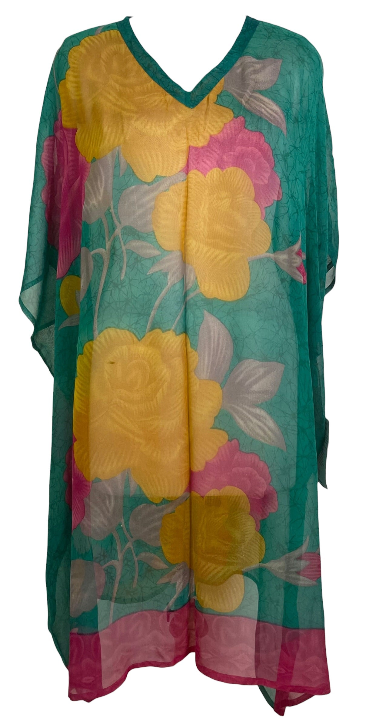Releases Sunday at 8pm EST PRG8952 Sheer Wabi Sabi Pure Silk Midi Length Kaftan