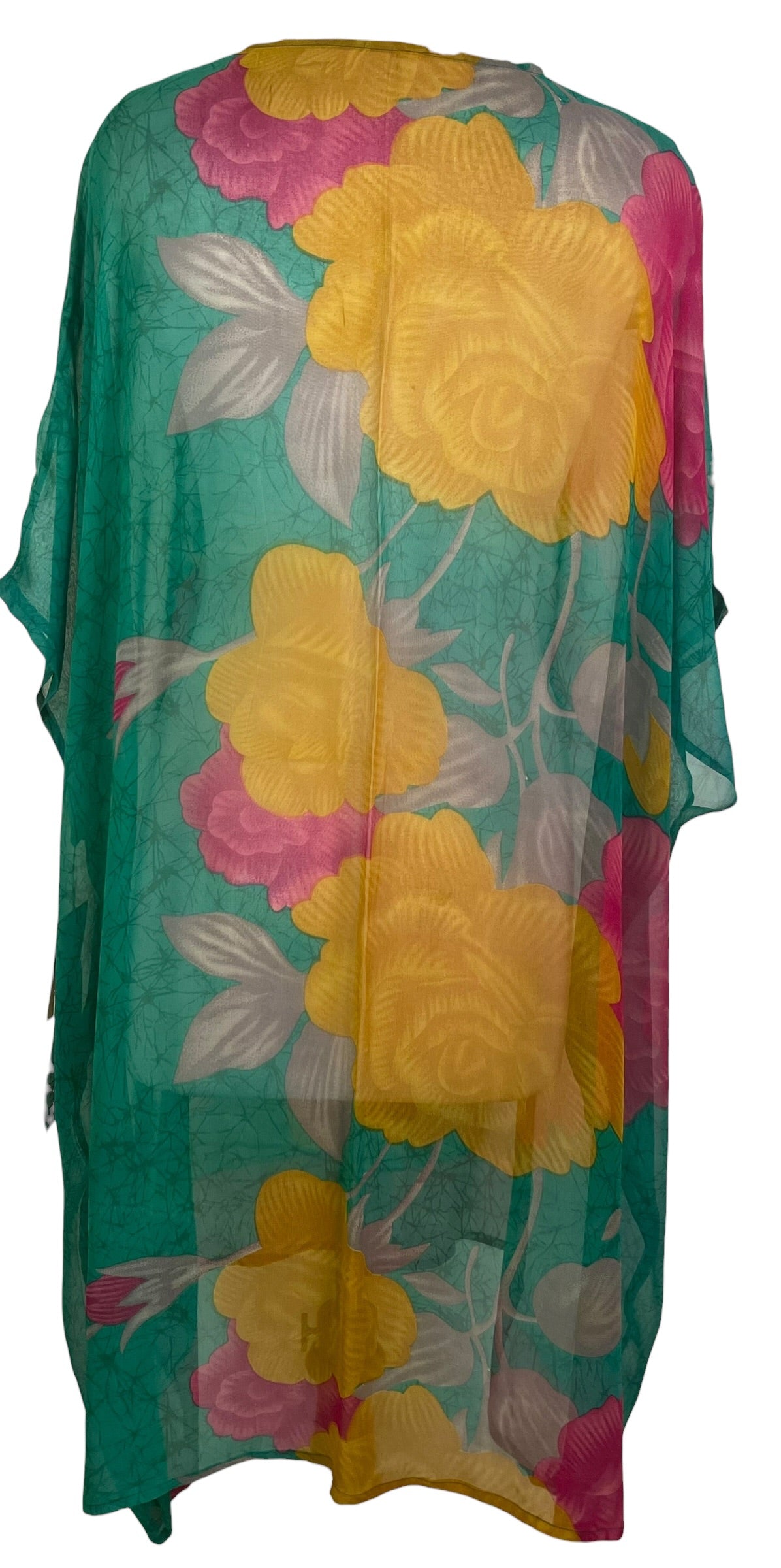 Releases Sunday at 8pm EST PRG8952 Sheer Wabi Sabi Pure Silk Midi Length Kaftan