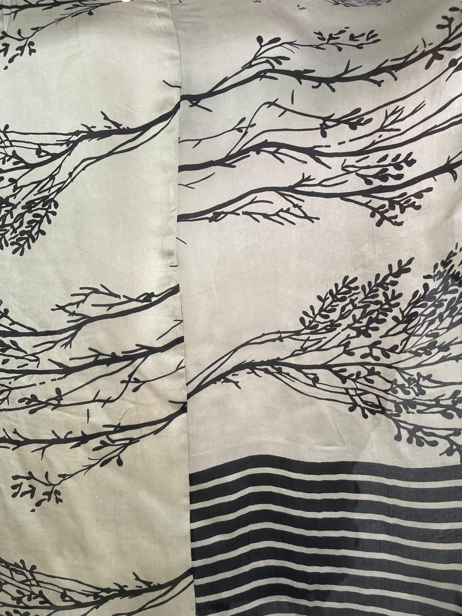 PRS8155 Wabi Sabi Pure Silk Satin Waterfall Top