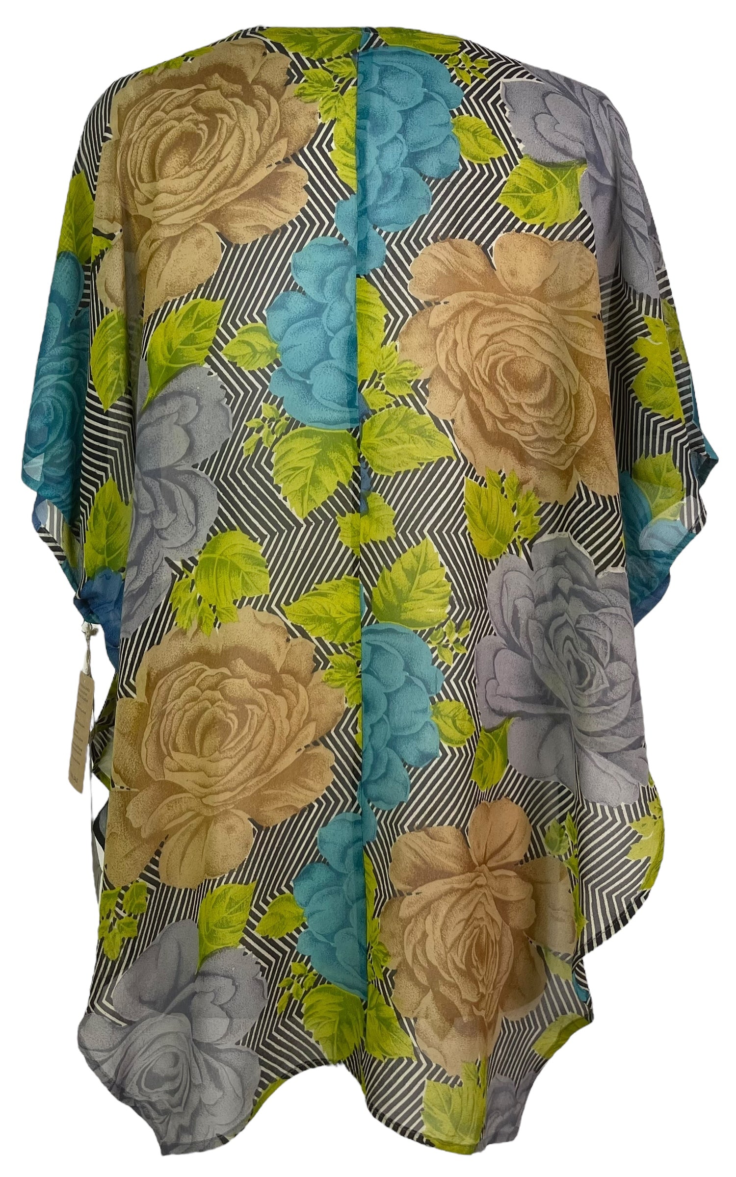 PRG8104 Sheer Wabi Sabi Pure Silk Waterfall Top