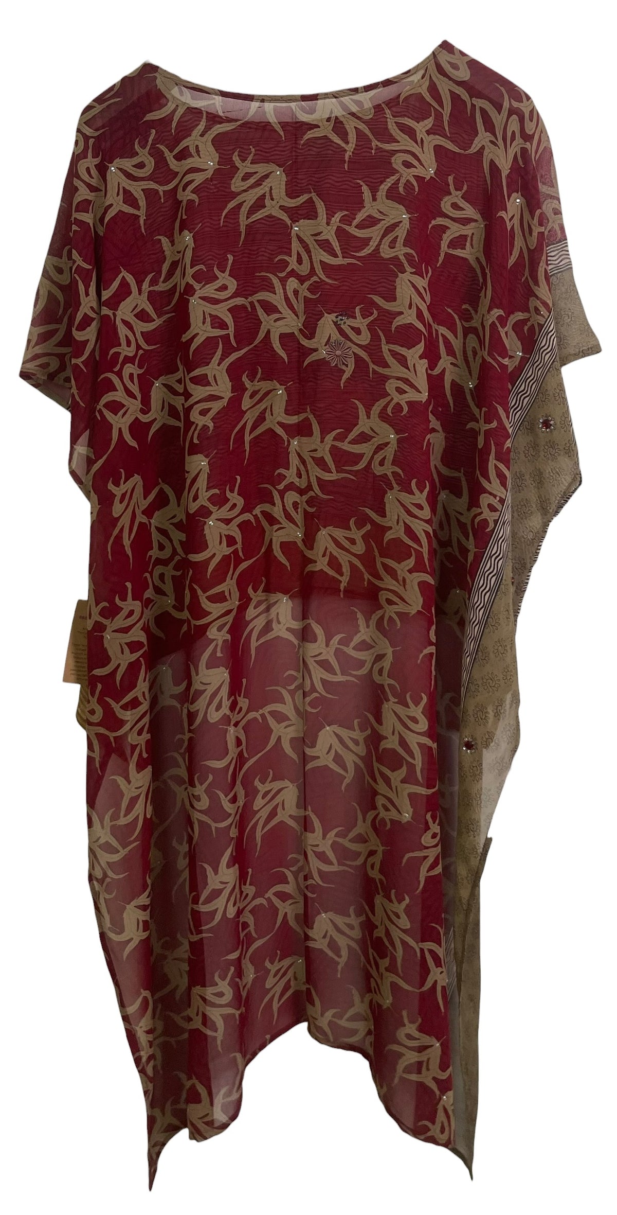 PRG9103 Sheer Wabi Sabi Pure Silk Hi Lo Top by 12 AUGUST 2026 – Handmade ethical Hi Lo Top from sariKNOTsari using upcycled silk. Designed in Canada for travel and slow fashion, loved from Toronto to LA to Sydney. Featuring Zsiska, Bryn Walker and Artisan Leather coats by Rejean Pepin, Pepin designs