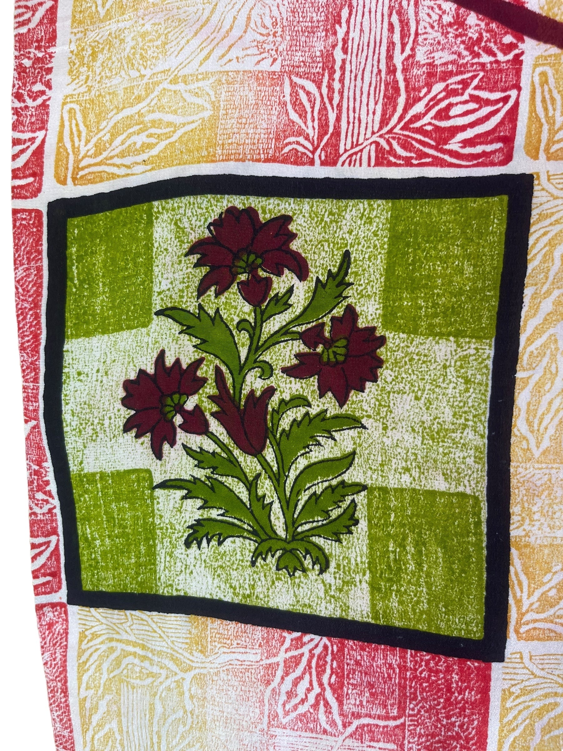 PRC8063 Wabi Sabi Pure Silk Waterfall Top by Wabi Sabi – Handmade ethical Waterfall Top from sariKNOTsari using upcycled silk. Designed in Canada for travel and slow fashion, loved from Toronto to LA to Sydney.